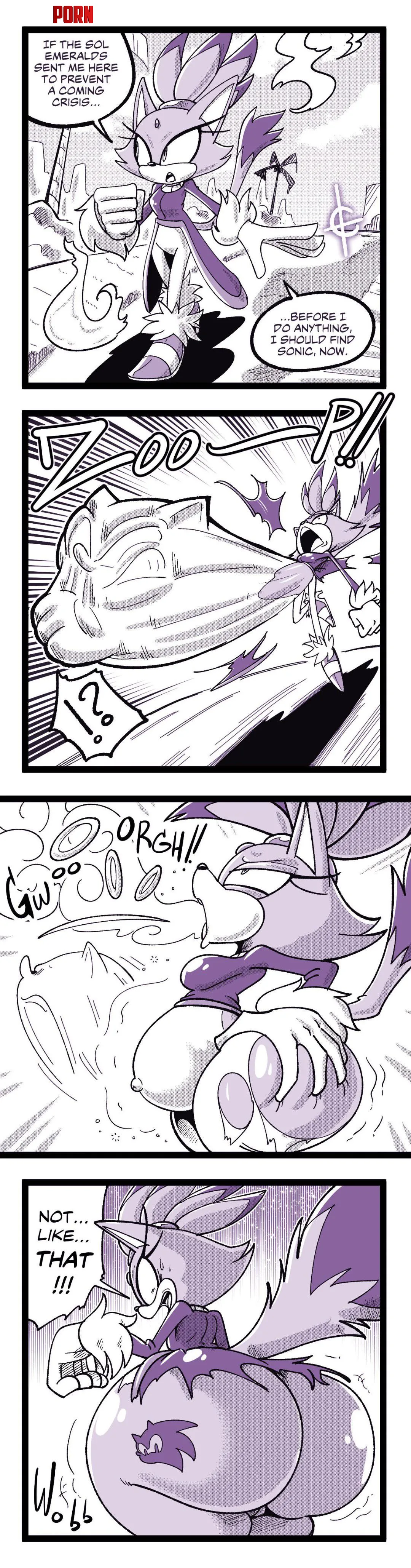 {Image} I wonder where Sonic is? 💜 (Sachasketchy) by Rilterr