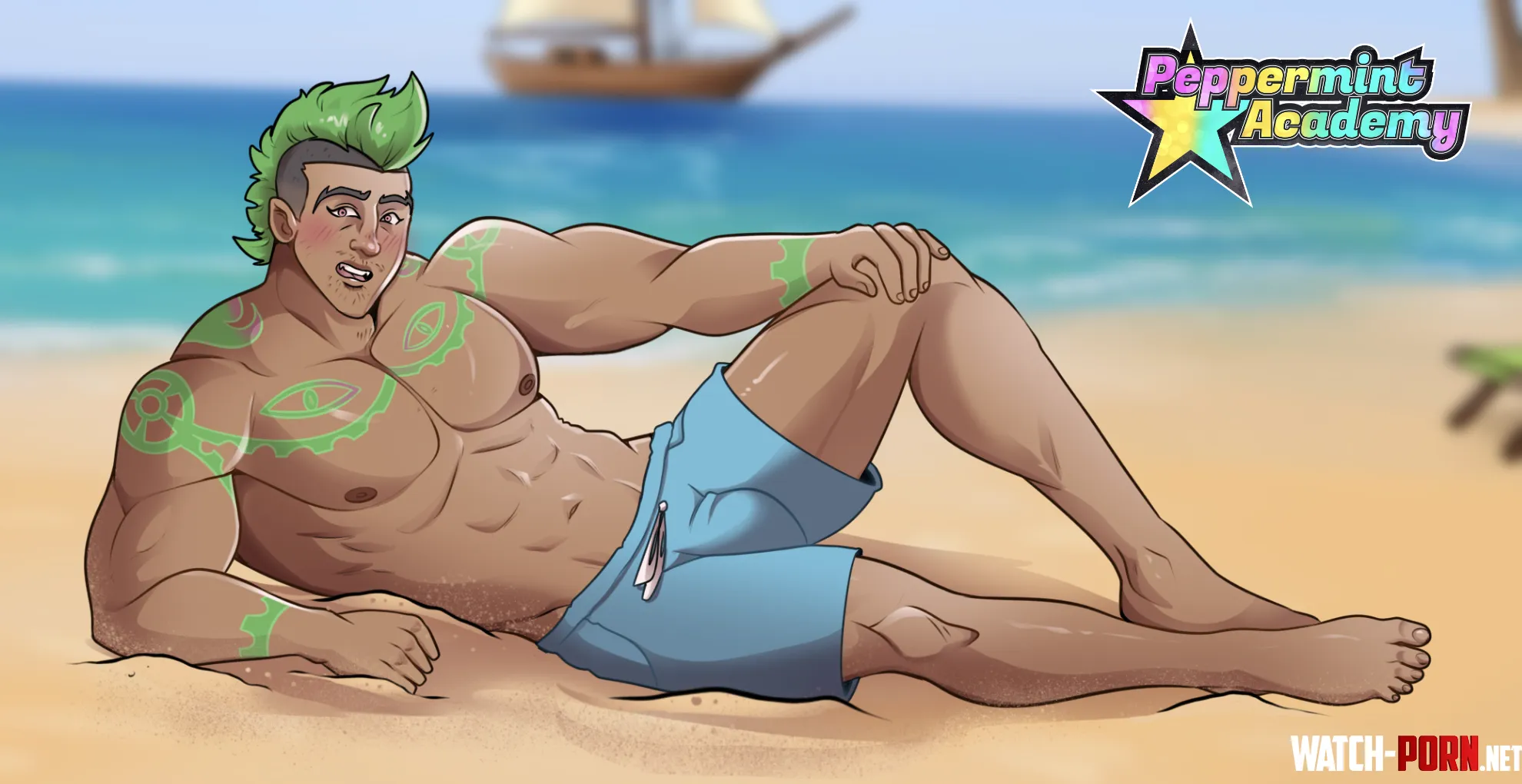 I released a short strip game (OC) by astralnight017