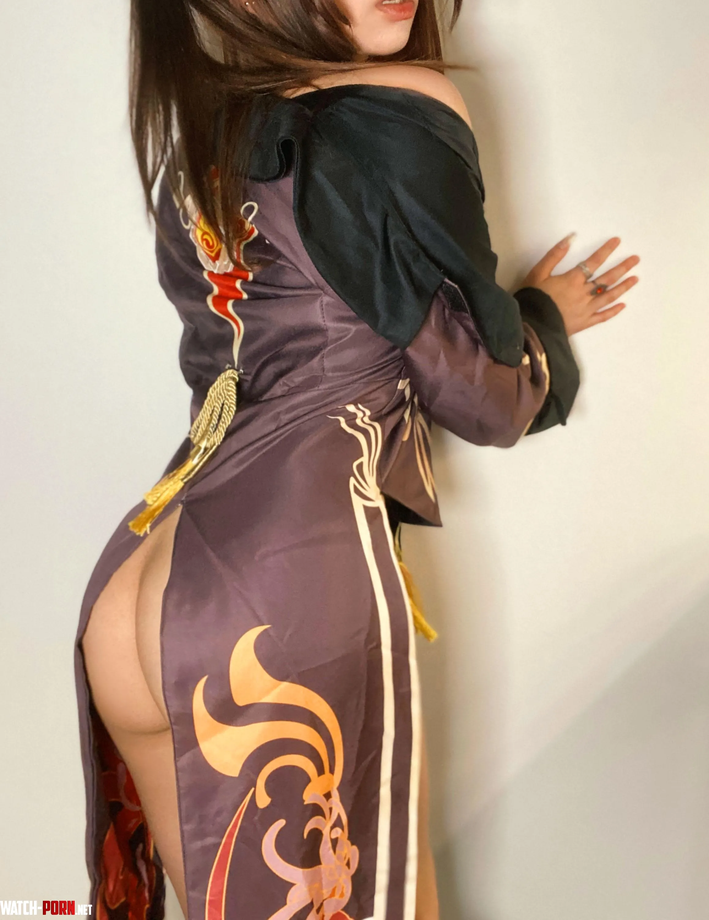 Hu Tao by Laurablossom by Runningsparkle