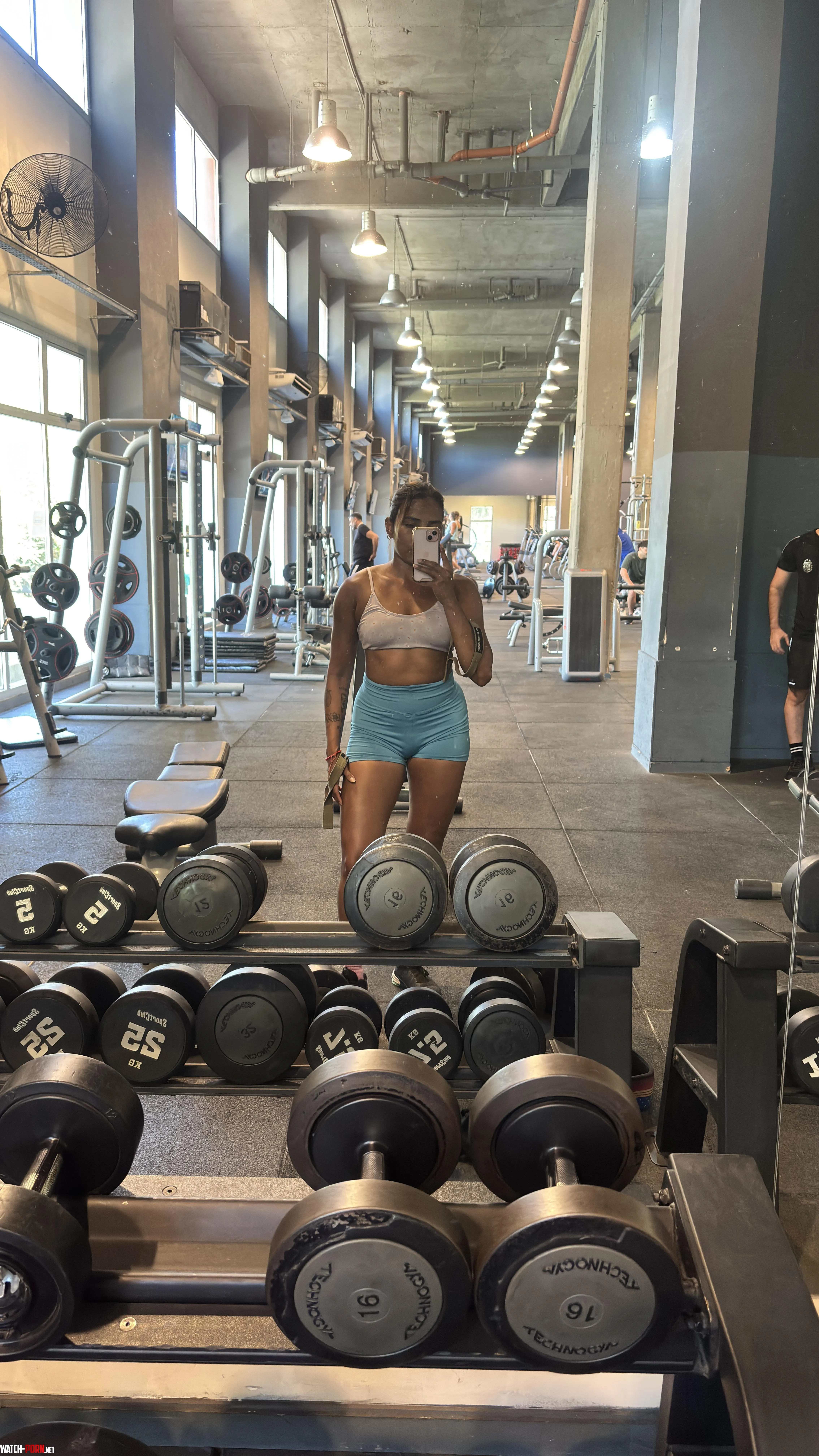 I'm all tanned and sweaty by missbolivar