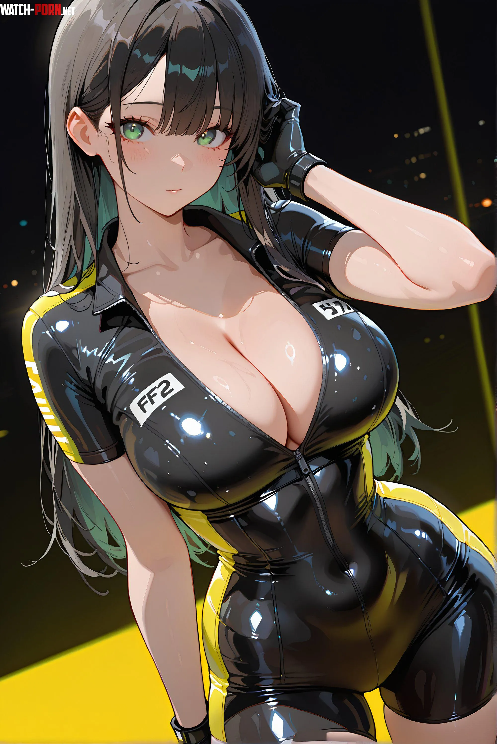 Voluptuous Cyclist by WoolsonDaSheep