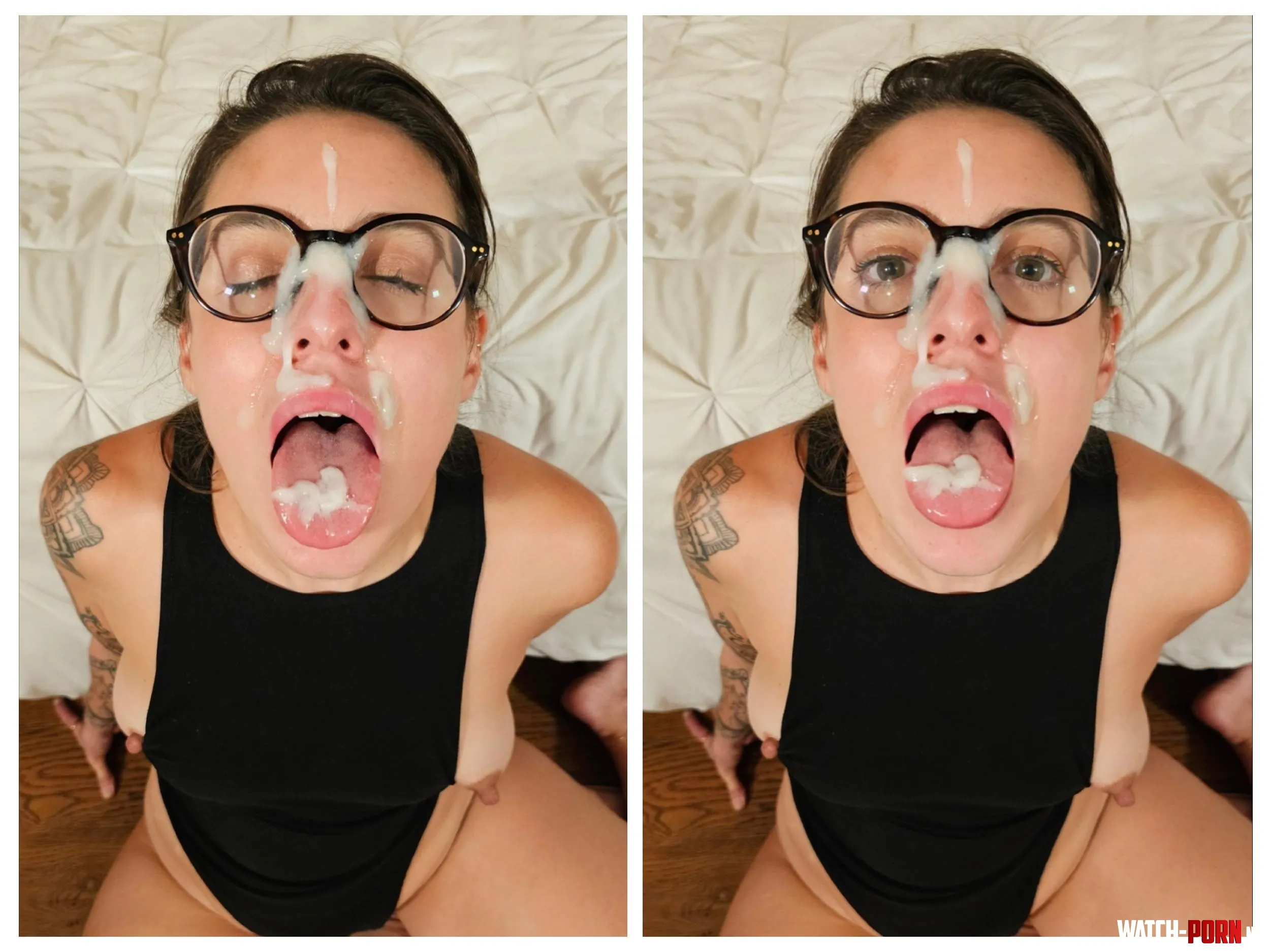 Feeling grateful that I wear glasses by Innocent_hotwife_xxx