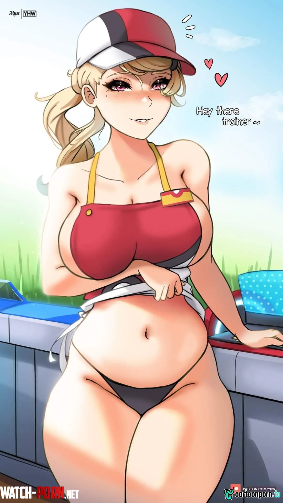 Anime Hentai Pokemon Center Girl (Myst | YHW) [Scarlet & Violet] by FaithKingPGI