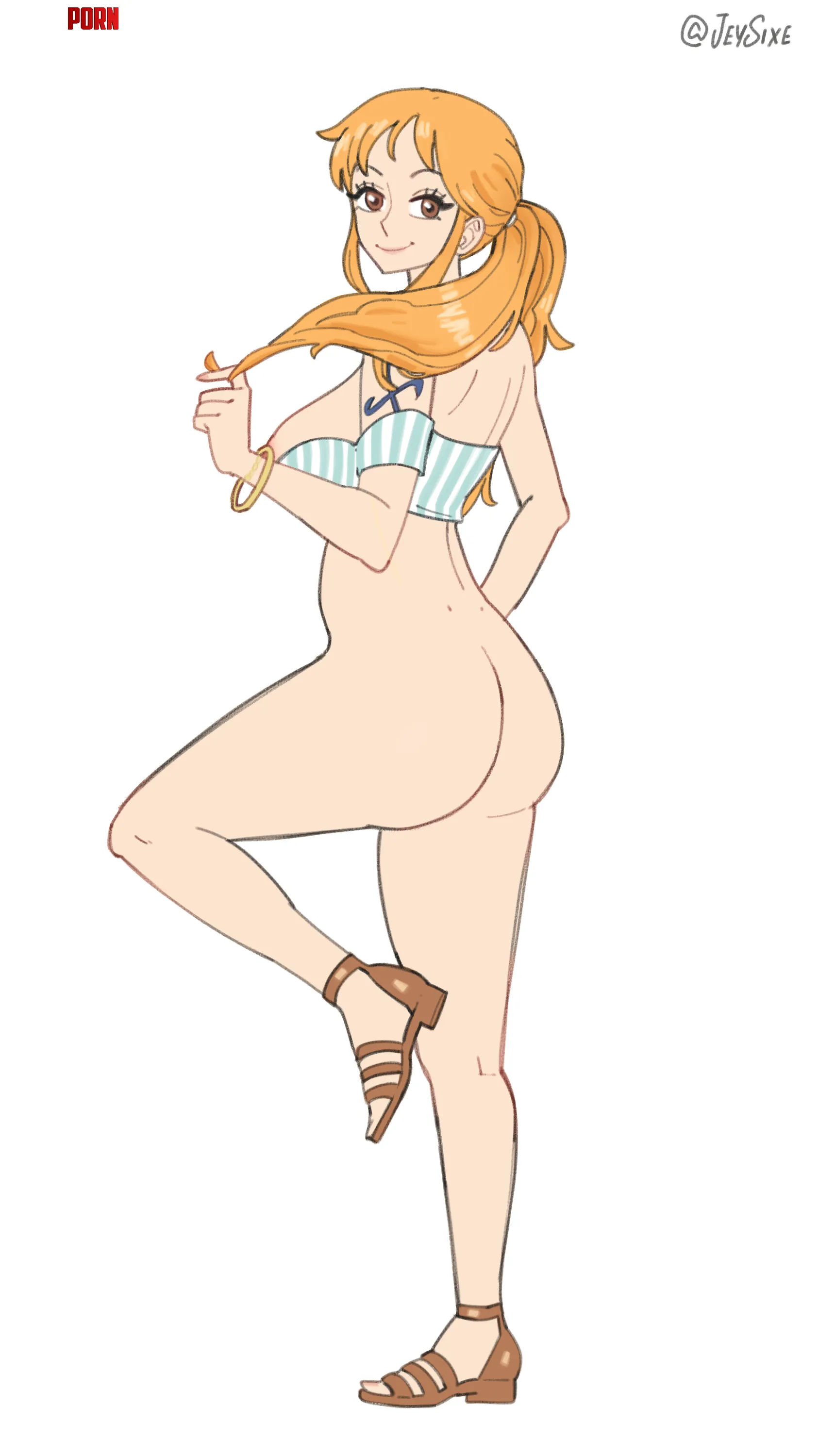 Nami OnePiece Heroines by me by JeySixe