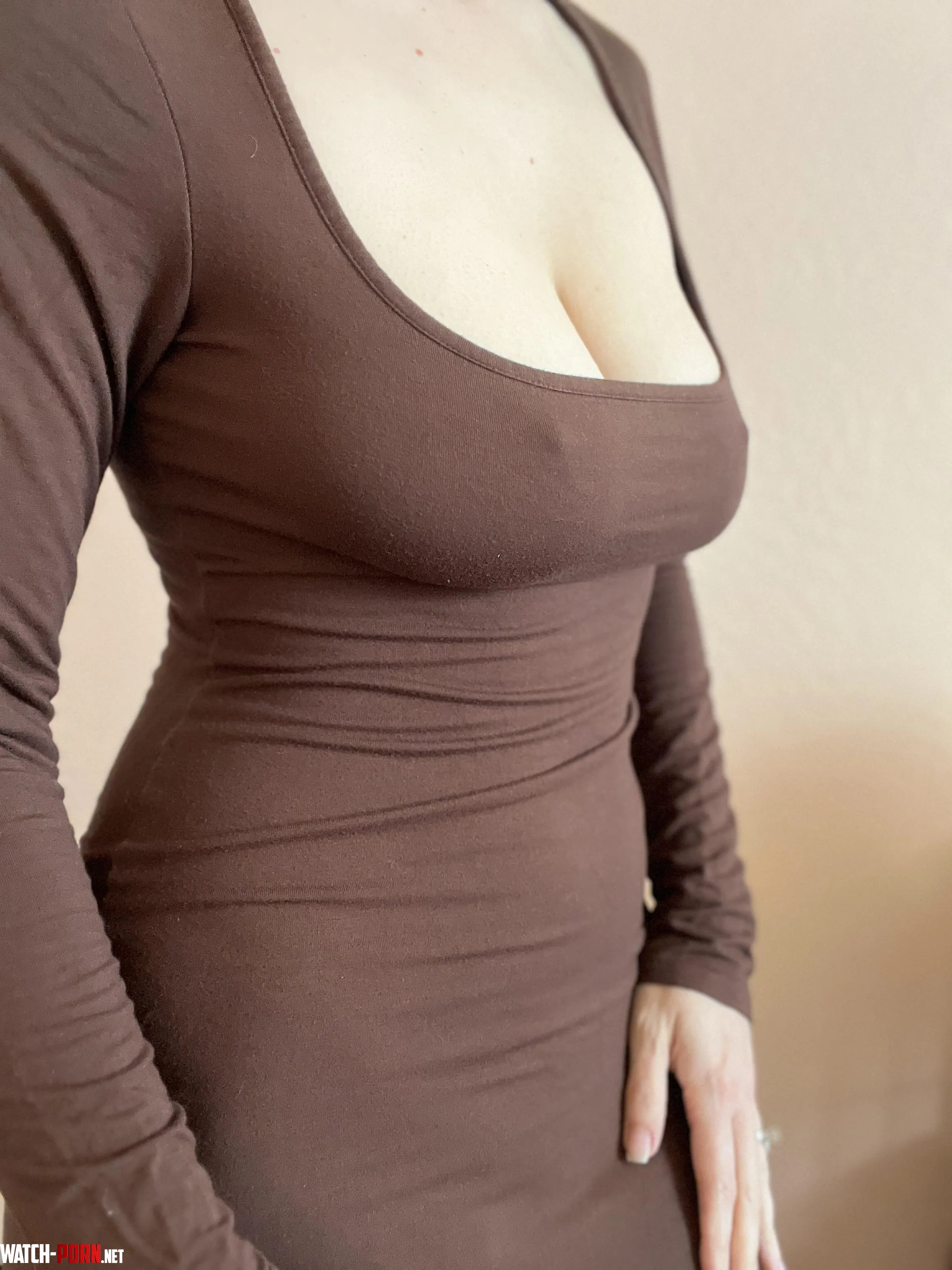 Debating if this is too low for dinner with the boss by MrsWendolynWard