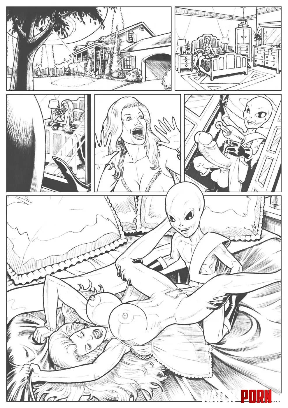 The menace from Mars! (HighHeeledJill) by EnigmusPrime