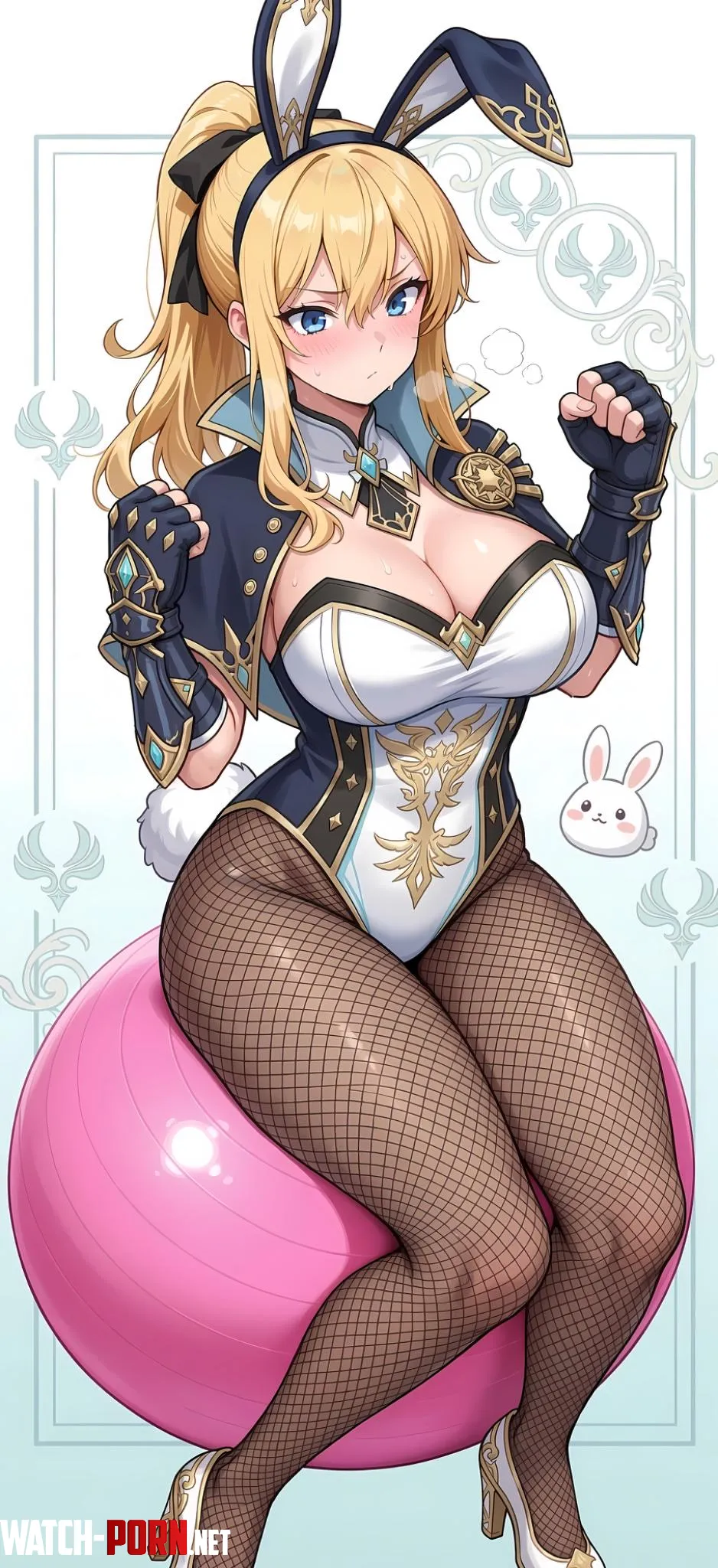 Bunny Jean [Genshin Impact] by WoolsonDaSheep