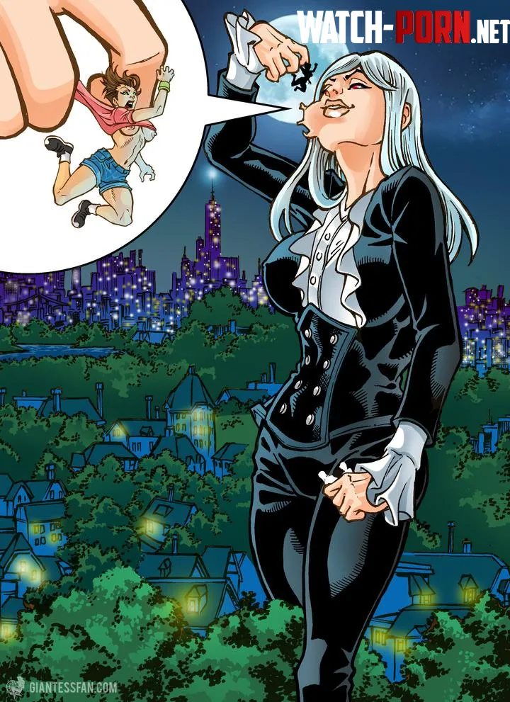 {image} She Woke Up Hungry! (Shonemitsu) [giantess, multiple prey, oral vore] by Cezar_Nix