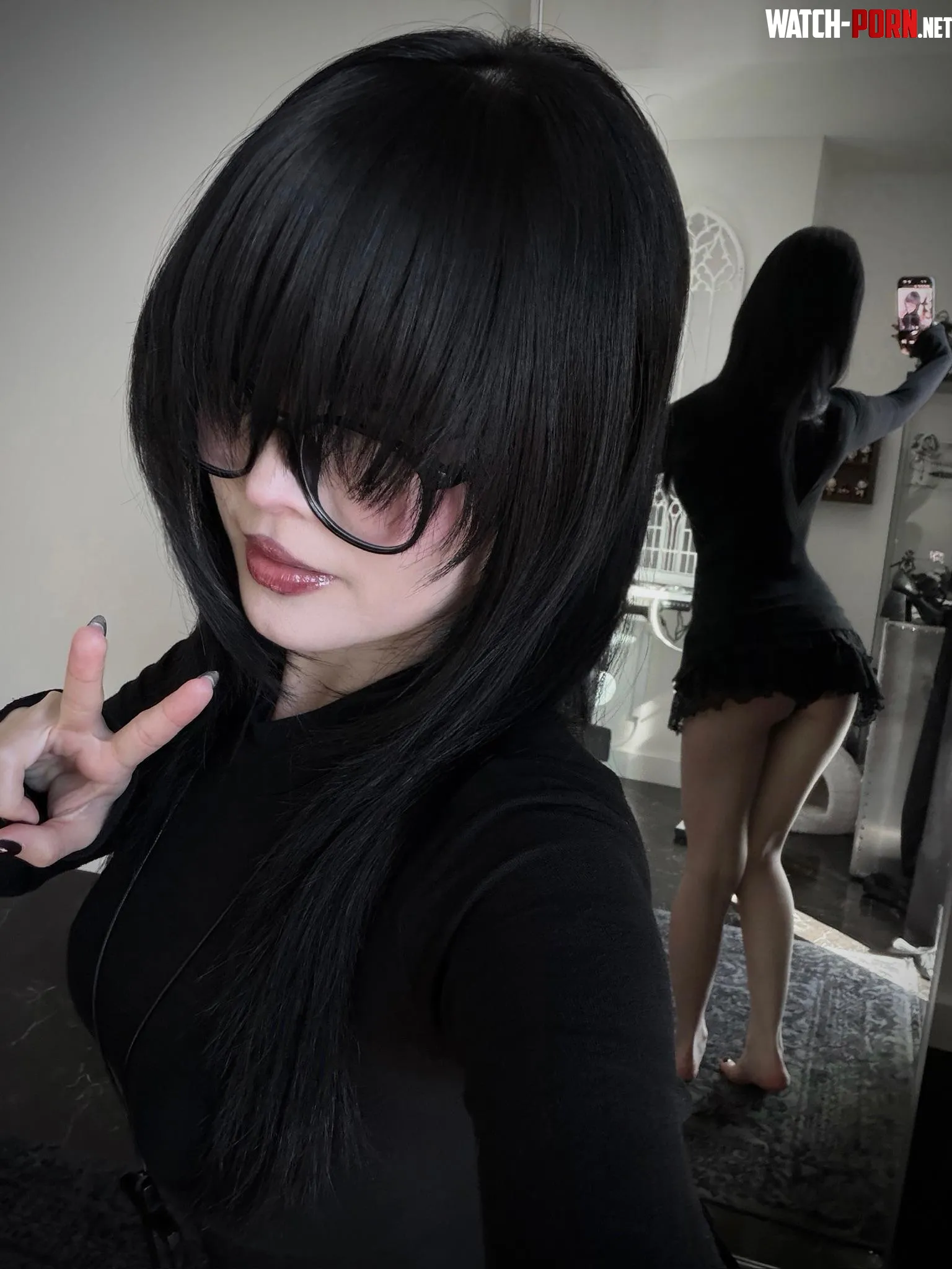 lucky you've acquired goth asian gf by peerintovoid