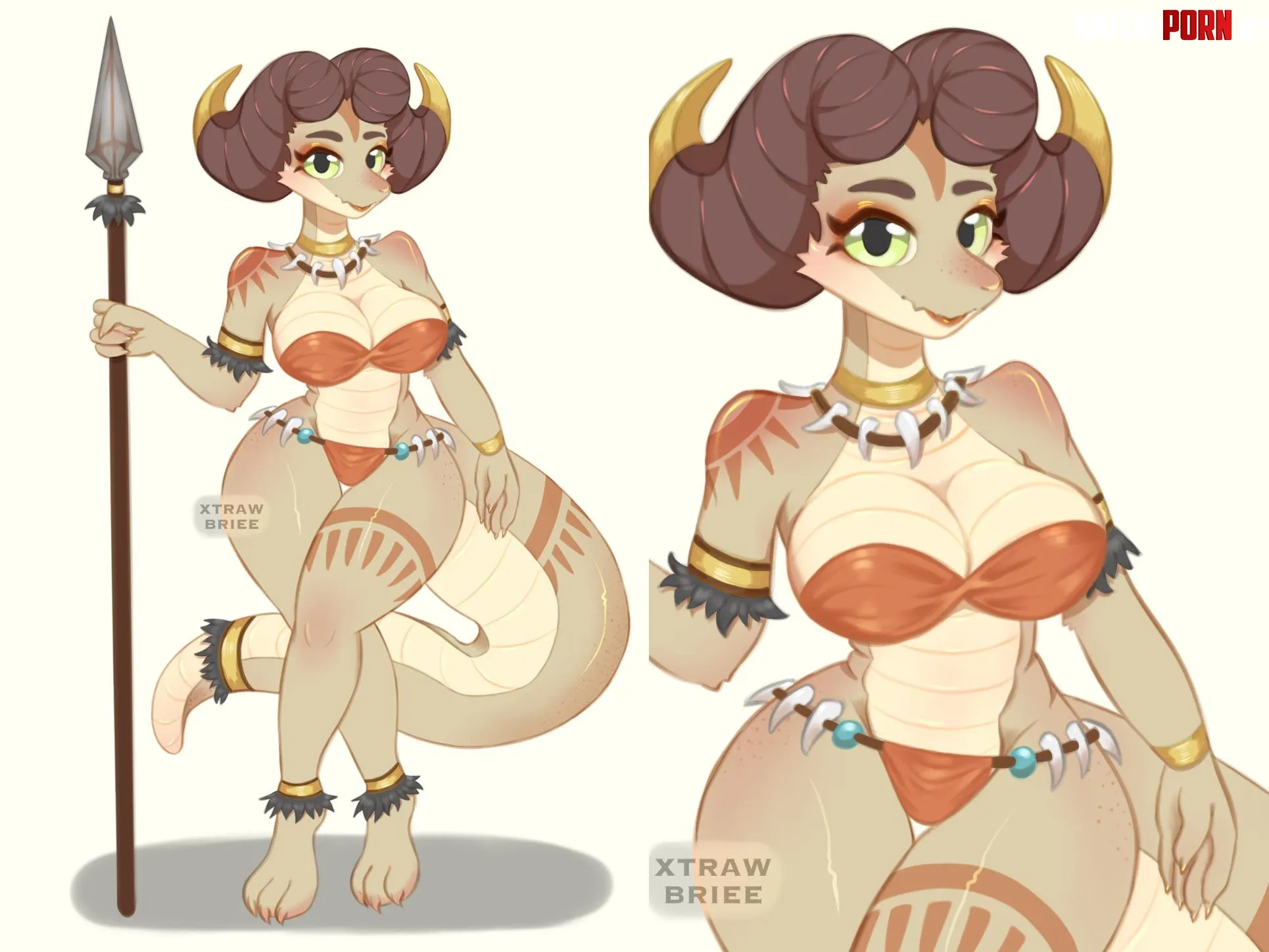 [adopt] Tribal Warchief Kobold [Q] (@xtrawbriee) by Xtrawbriee