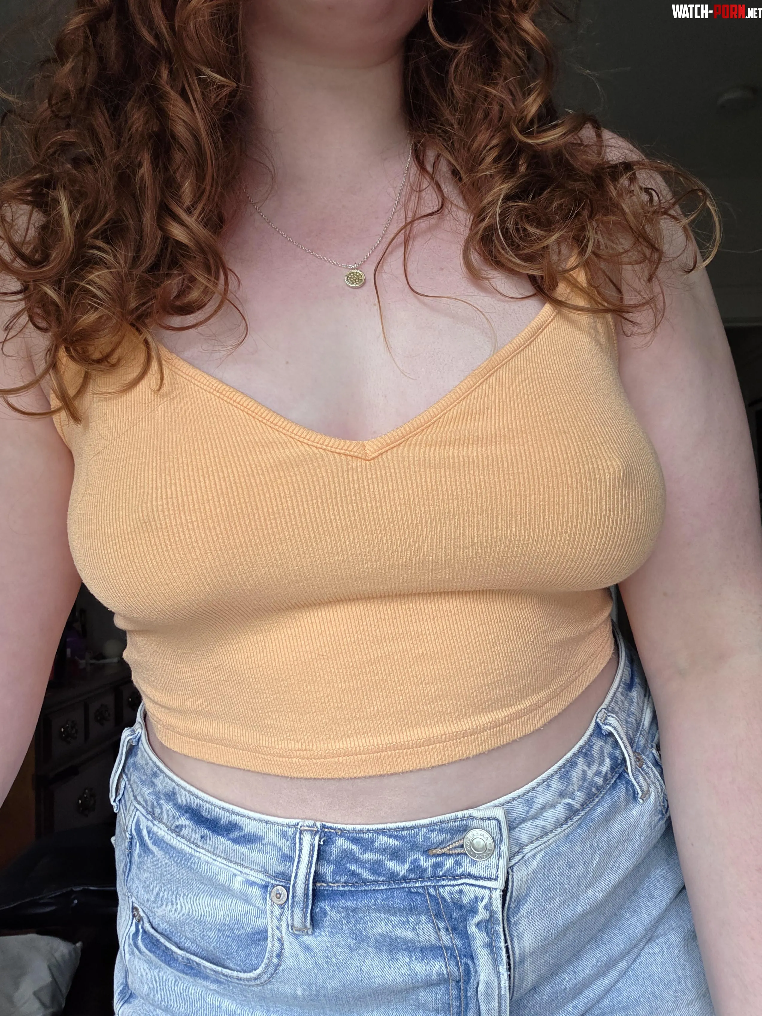 I'm thinking no bra today. What do you think? by girlwithoutaname22