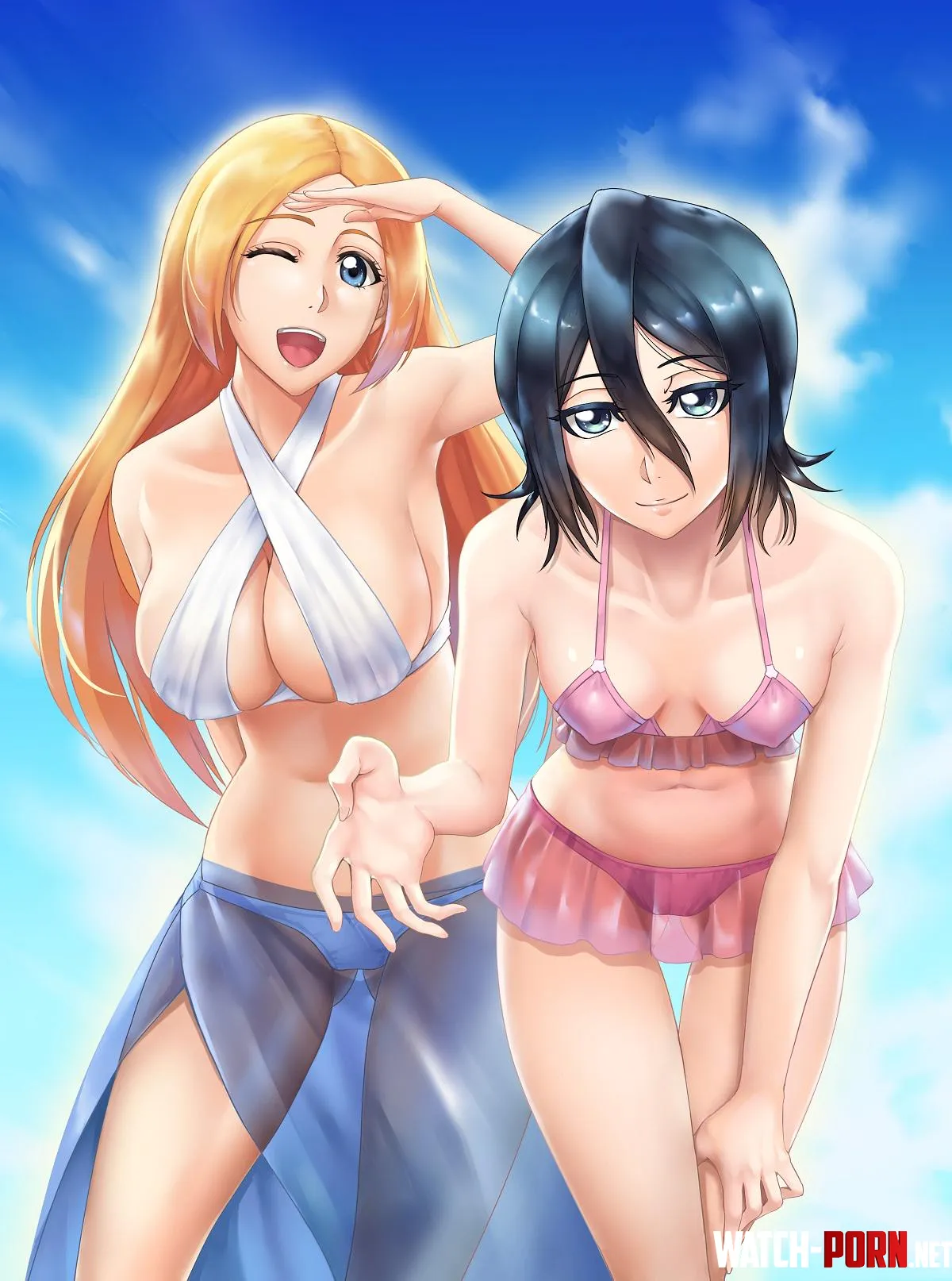 Main duo [Bleach] (by 佐久夜) by Attacking_Diarrhea