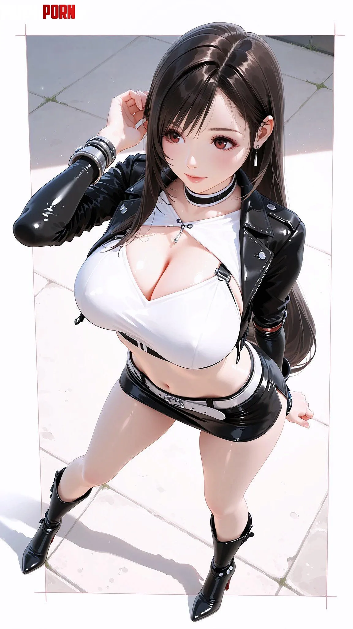 Tifa Lockhart [FFVII] by WoolsonDaSheep