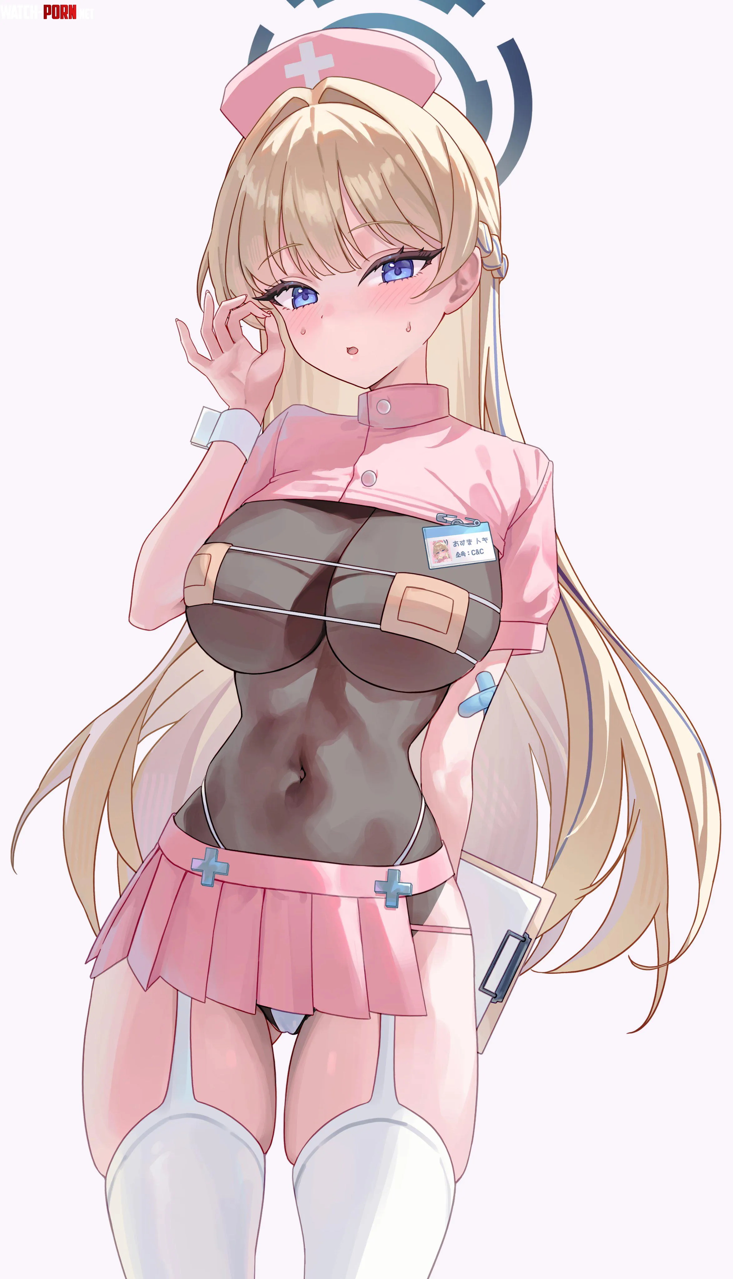 Nurse Toki (hido) [Blue Archive] by llamanatee