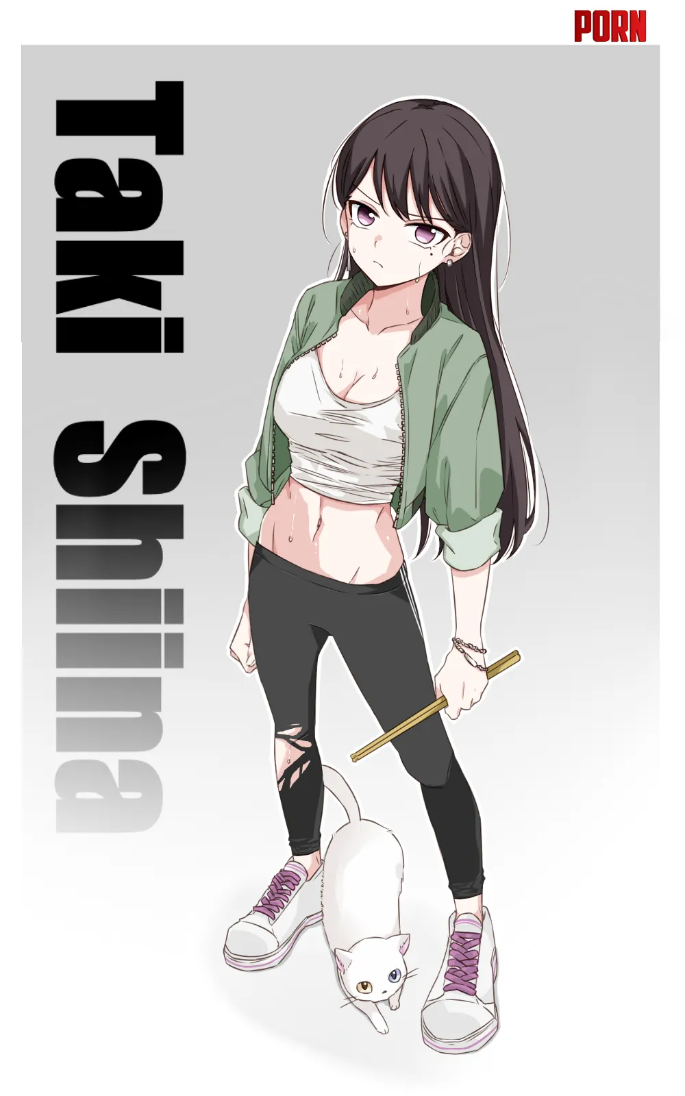 Sweaty Taki [BanG Dream!] (ぽりんき) by MartyrOfDespair