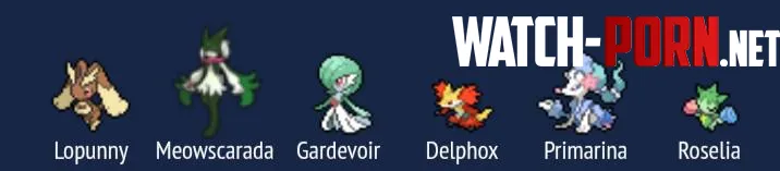 Rate my dream pokemon team by Apprehensive_Leg4346