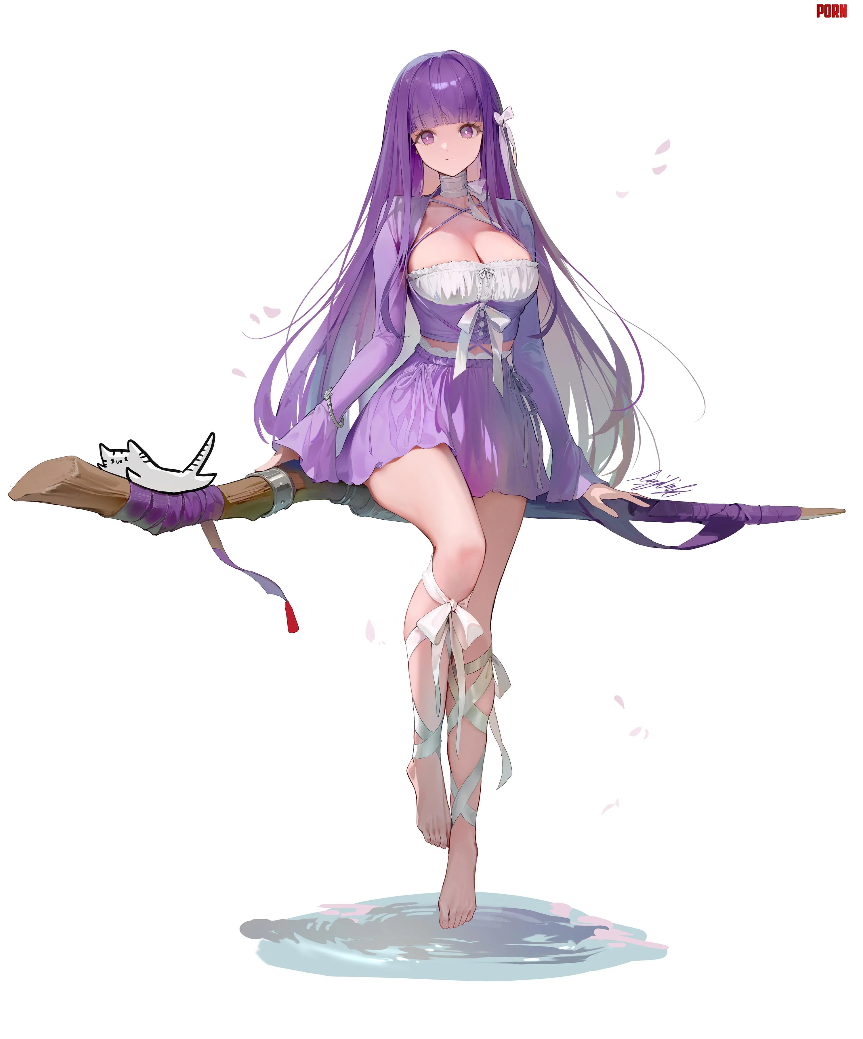 Fern [Sousou no Frieren] (Lizchiefff) by WoolsonDaSheep