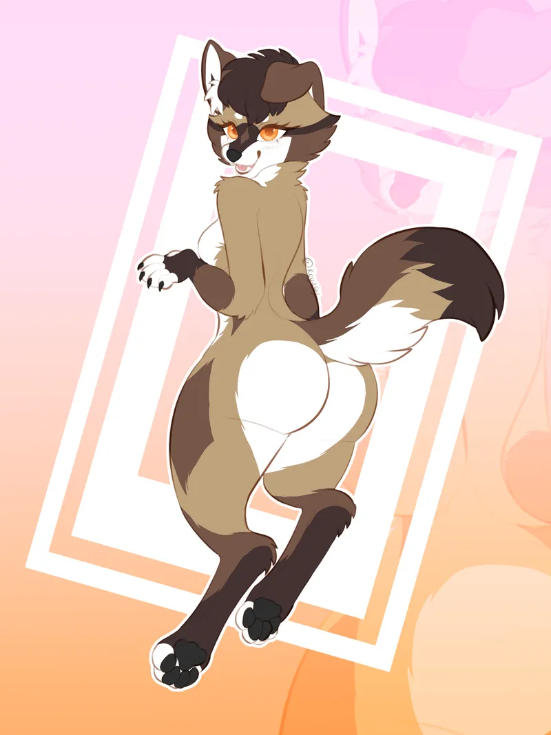 Thumbnail Delve into the World of Furry with keyzeyyz's 'Puppy Girl :3' Art