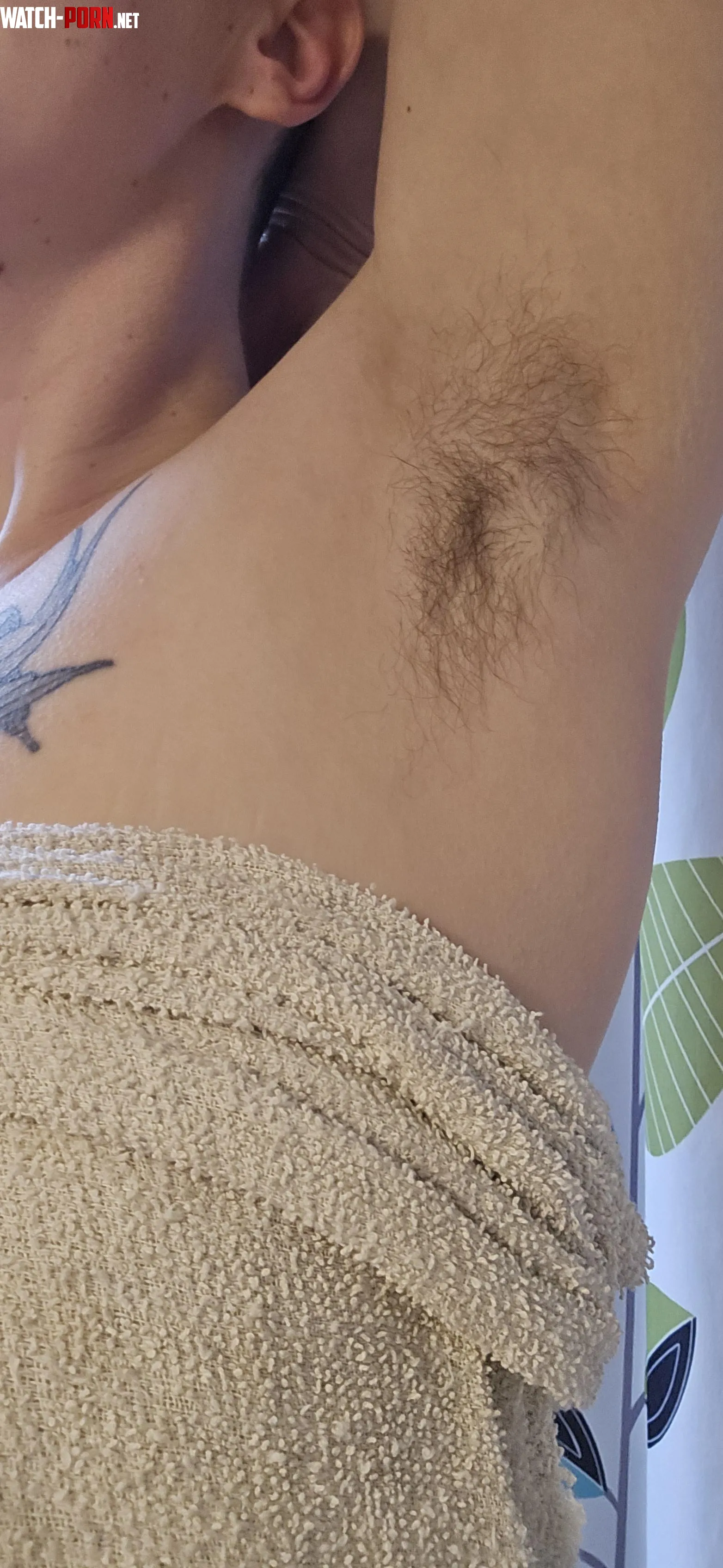 Fresh out of the shower, definitely not putting on deo. by ThisIsAstrid