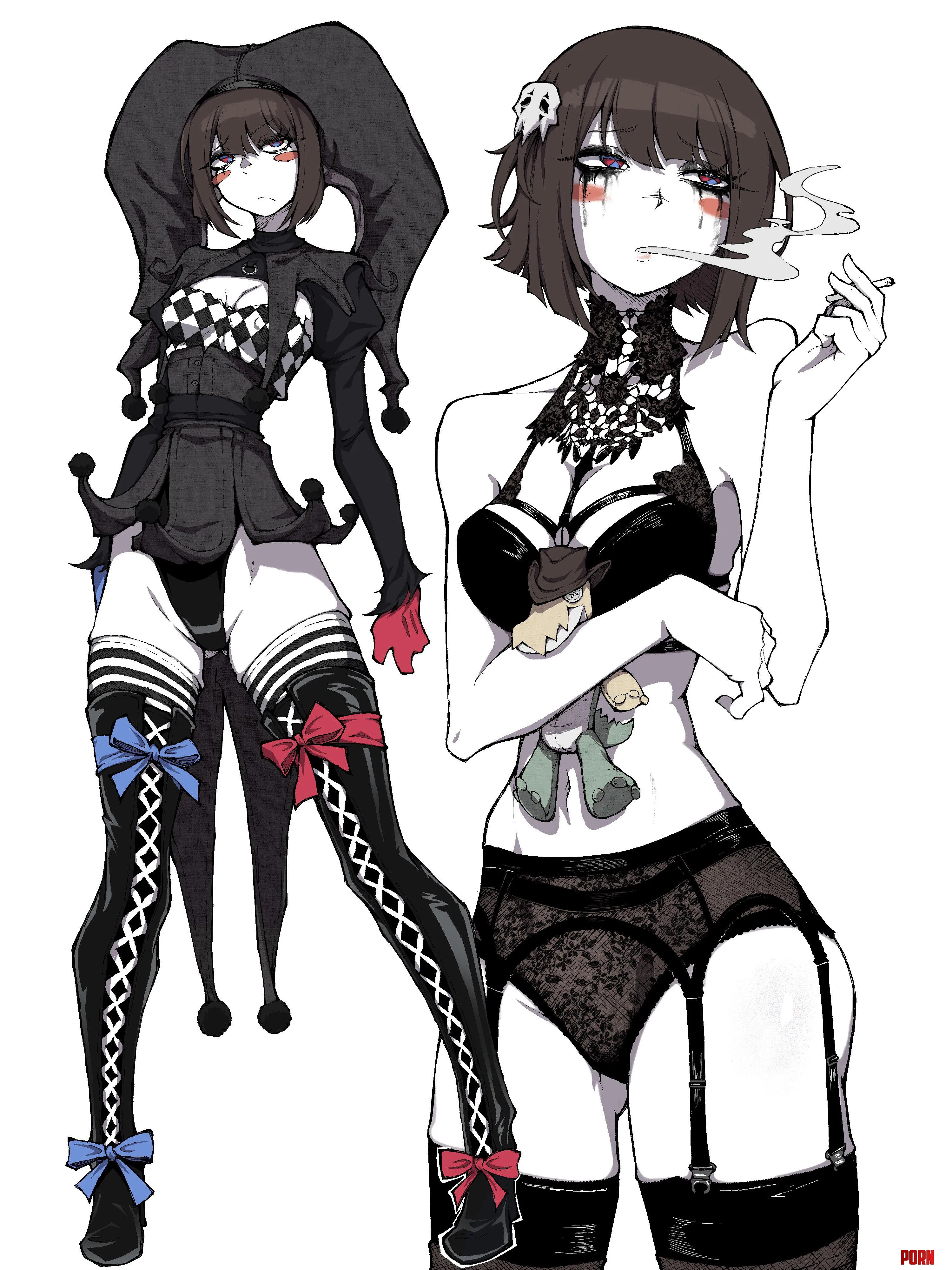 Goth Pomni (Kekel) [The Amazing Digital Circus] by Silent_Steak_9540