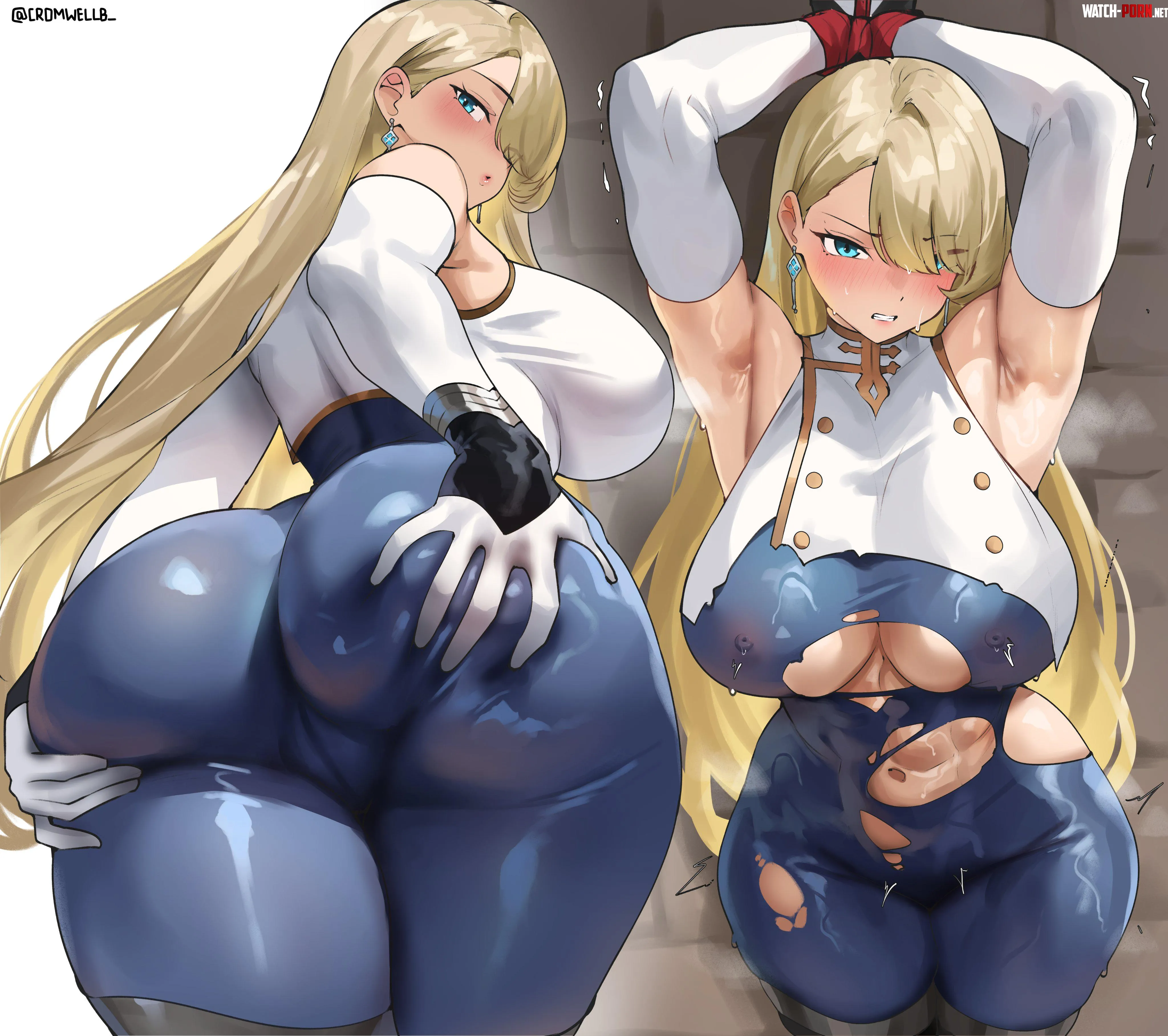 Wilhelmina captured (Cromwellb) [Brown Dust 2] by noelleworshipper