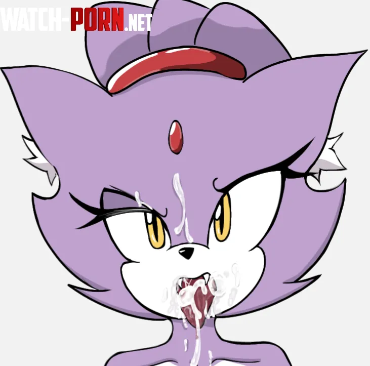 Good Kitty Blaze (my art) by LewdoSimp