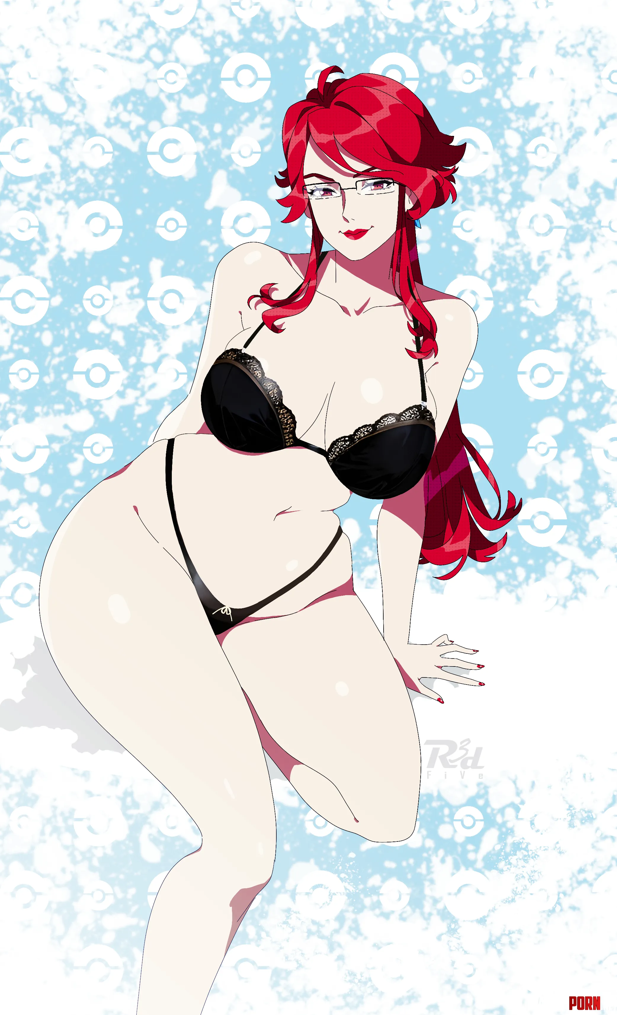 Lingerie Lorelei [Pokemon] (r3dfive) by Terran117