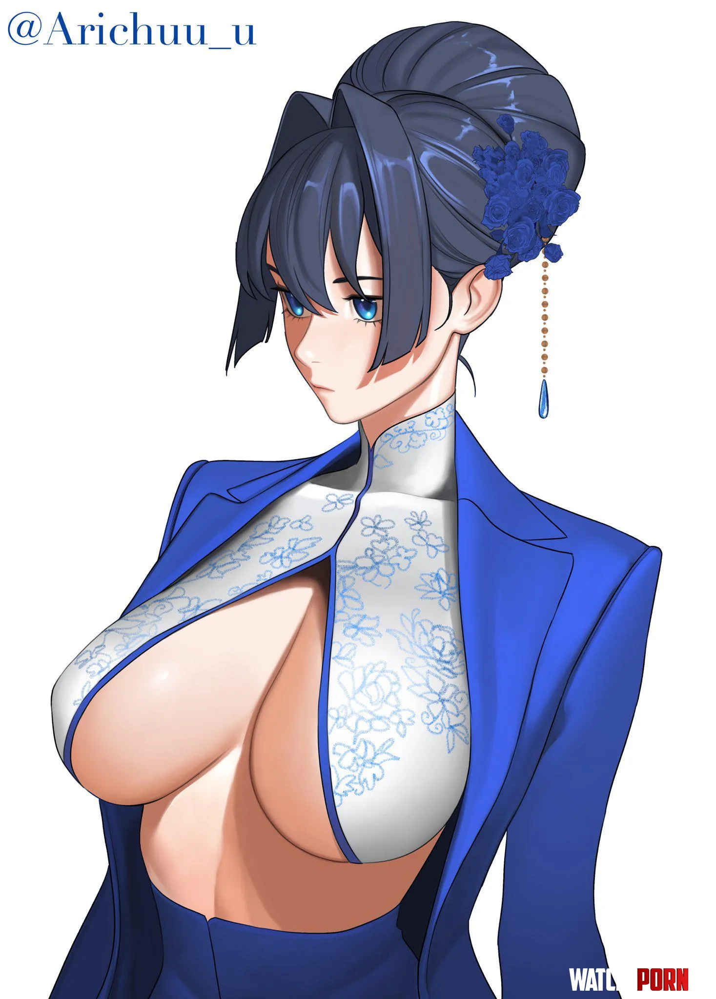 Elegant Kronii (@Arichuu_u) [Hololive] by x54dc5zx8