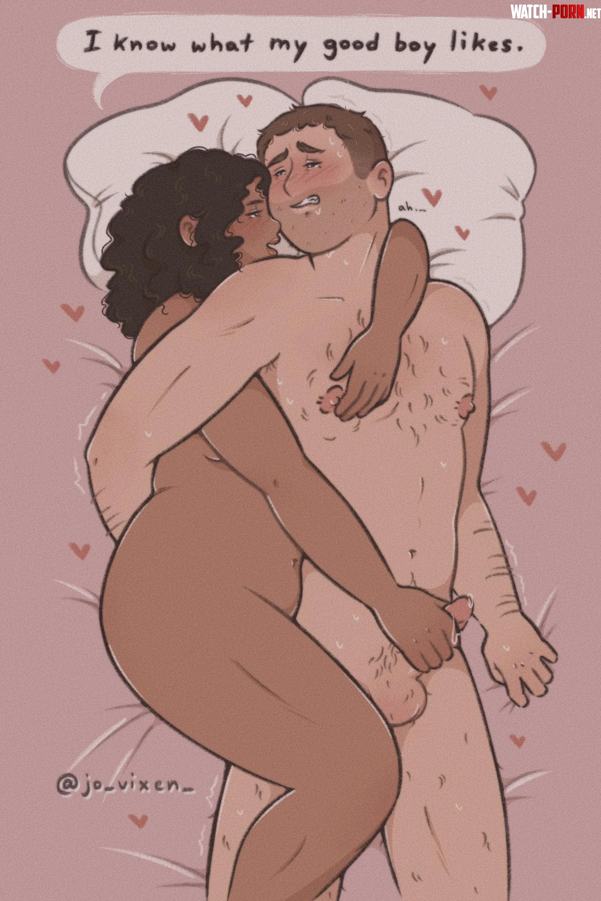 Watching him squirm is so fun, by Jo_vixen_ (originally posted on r/gentlefemdomart) by Cappuccino_Addict