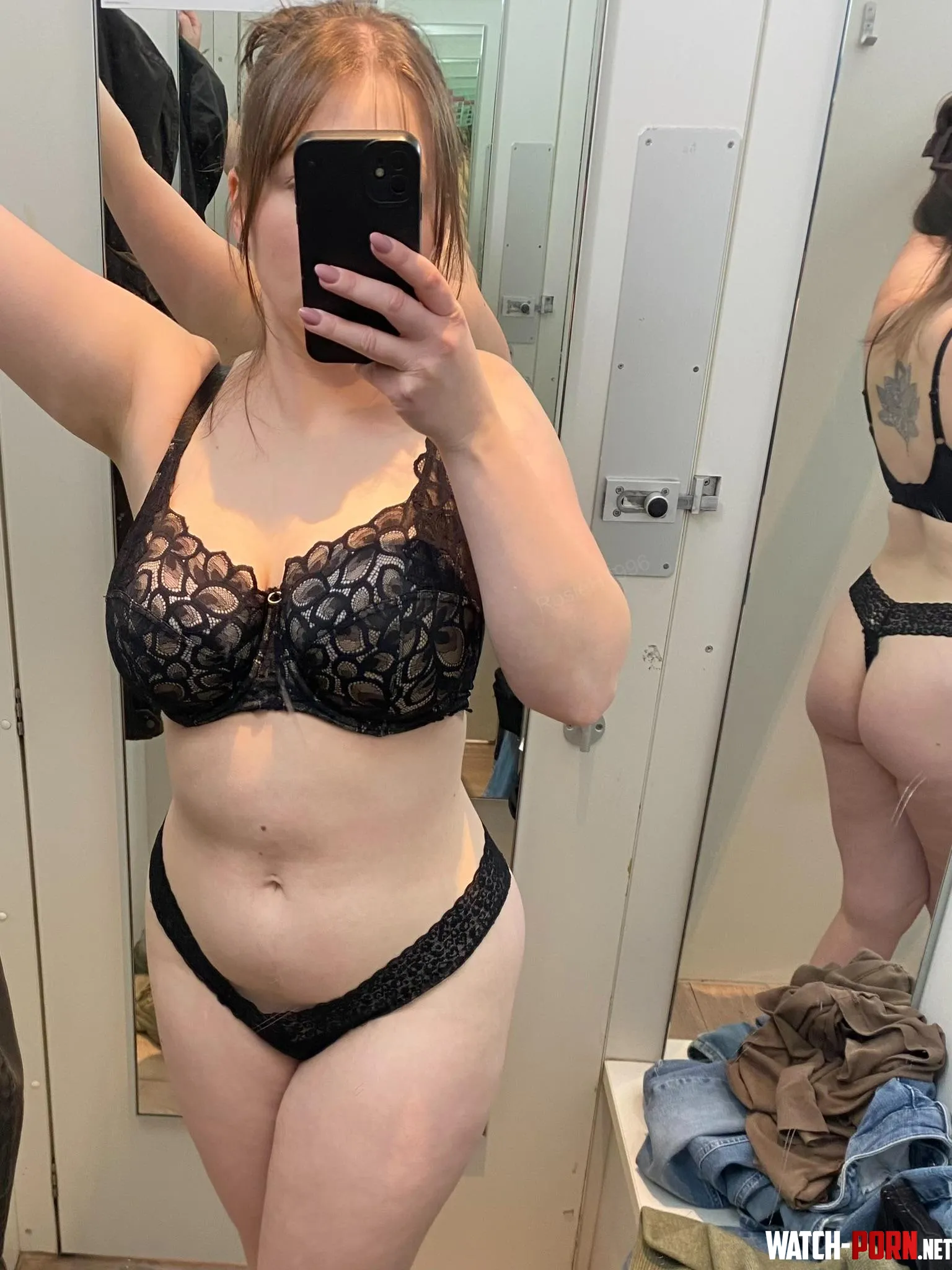 Just trying to get some new lingerie for this mombod on Easter Sunday by RosieH1996