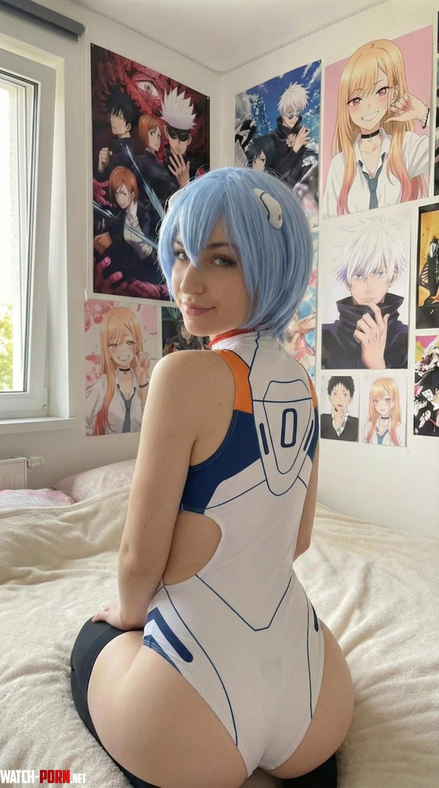 Rei ayanami Evangelion cosplay by Jess by sassyplumm