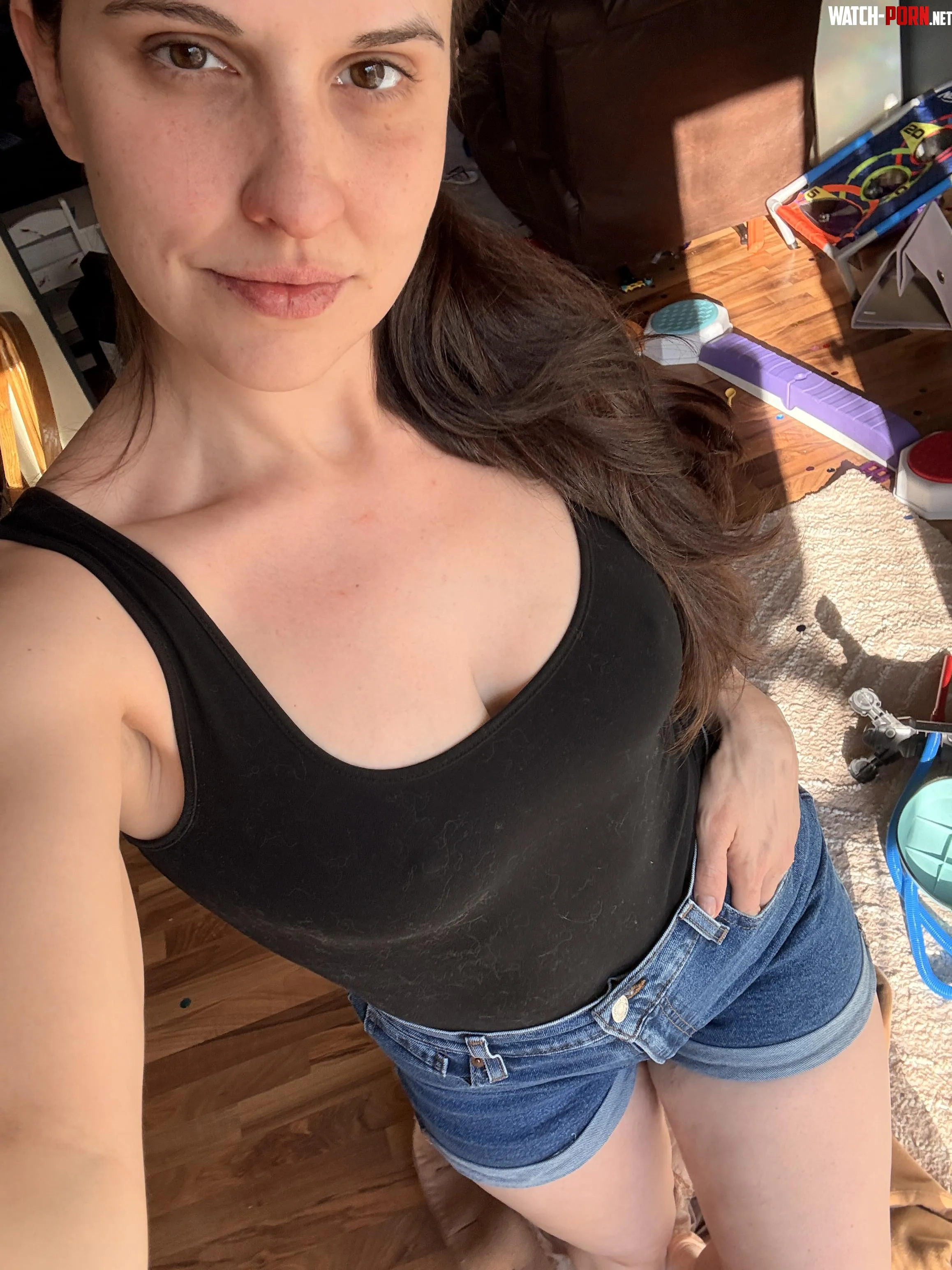 Nice weather means more tank top days by barefootdriving