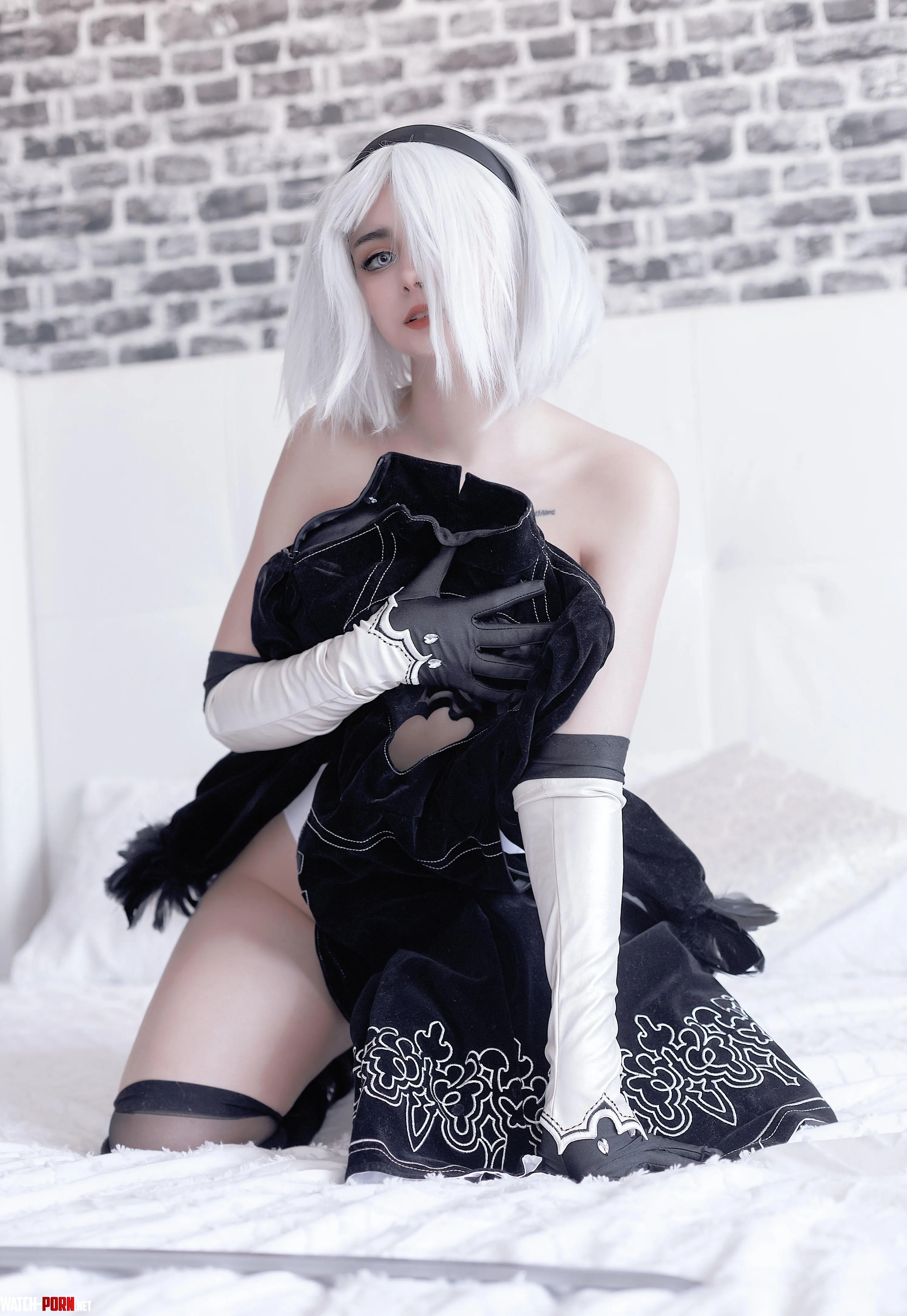 Aloeveraiskawaii cosplaying 2B by aloeveraiiskawaii