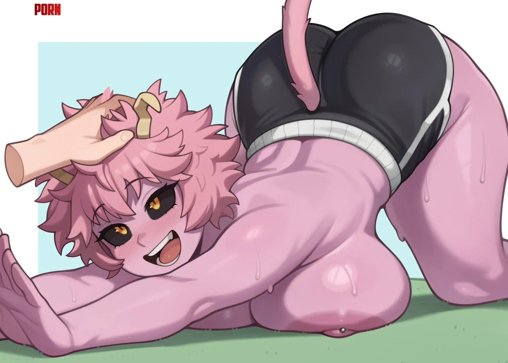 Mina loves head pats (Puff_Melon) [My Hero Academia] by x-LeananSidhe-x