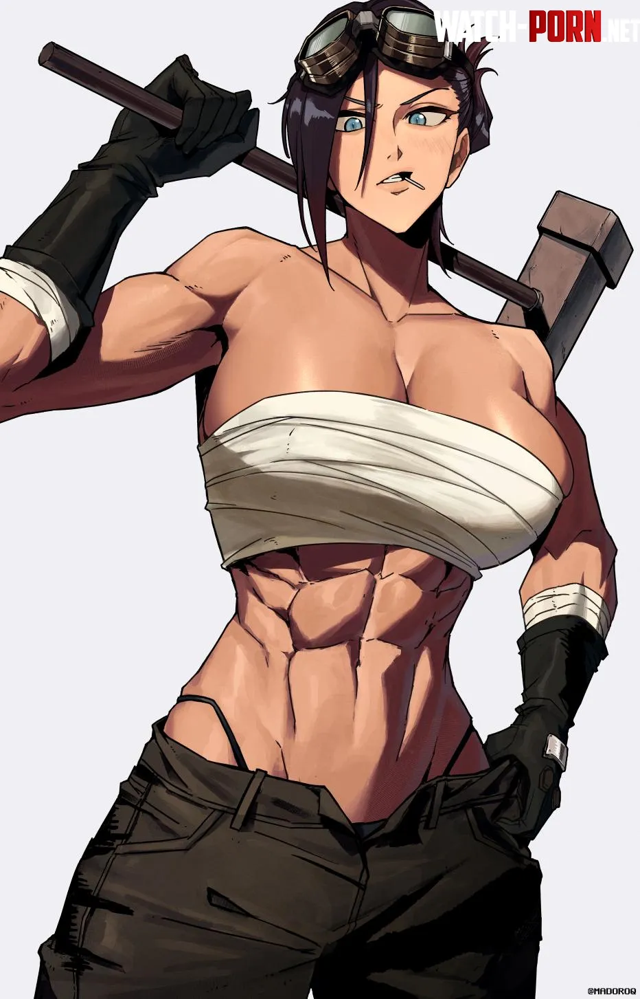 Strong and hot [Original] (Madoro) by Attacking_Diarrhea