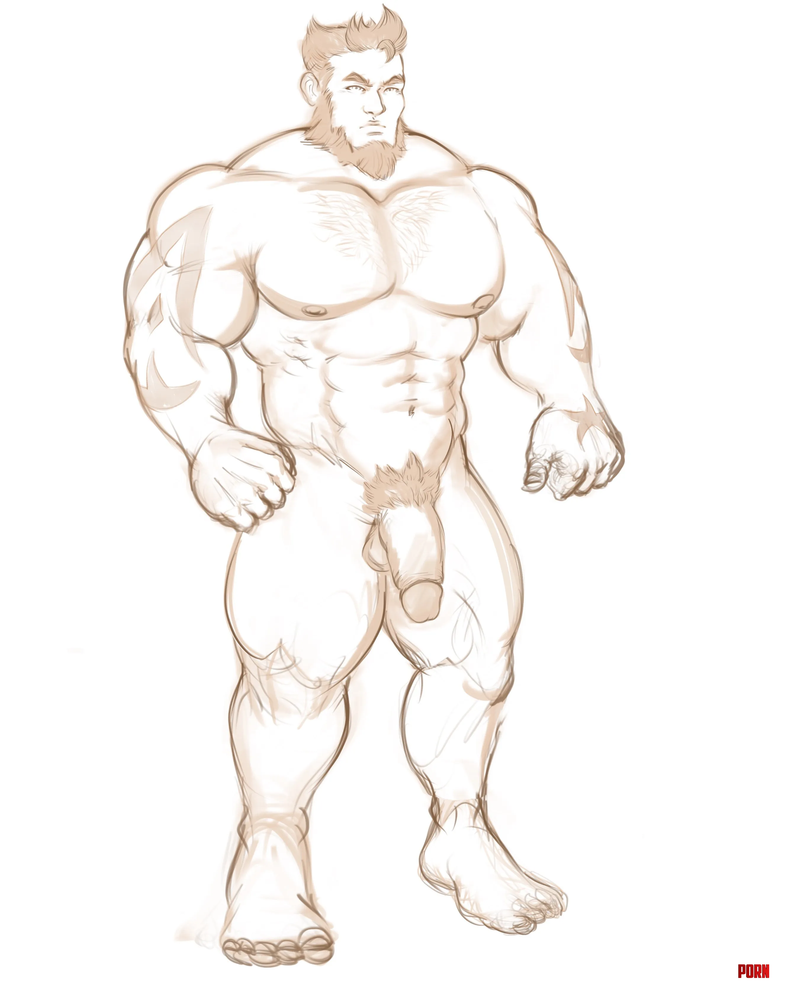 Beefy Dude (RodeoDraws) by TrueIndividual7779