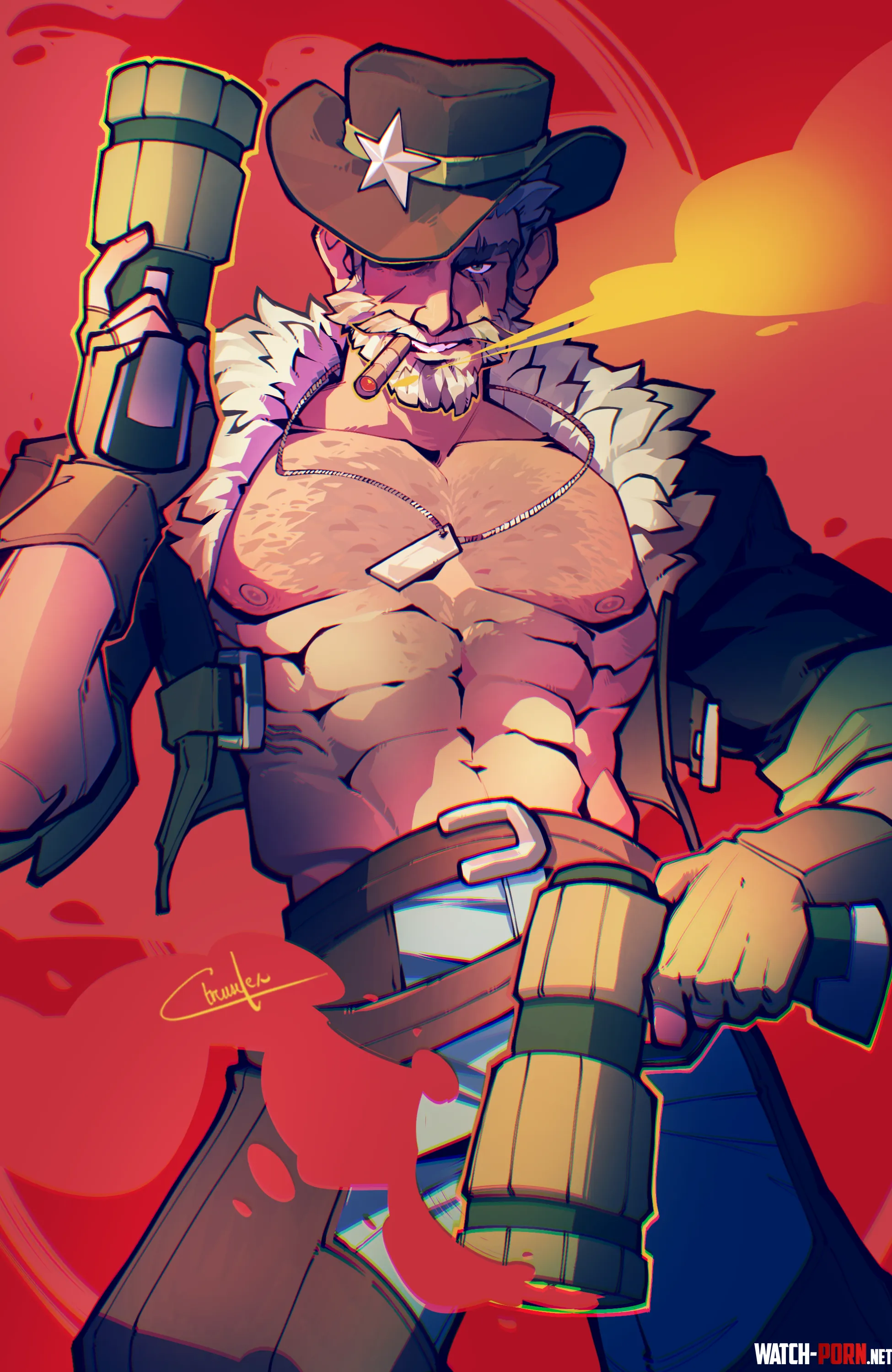 Wade from Peppermint Academy game (by CtreuseLex) by astralnight017