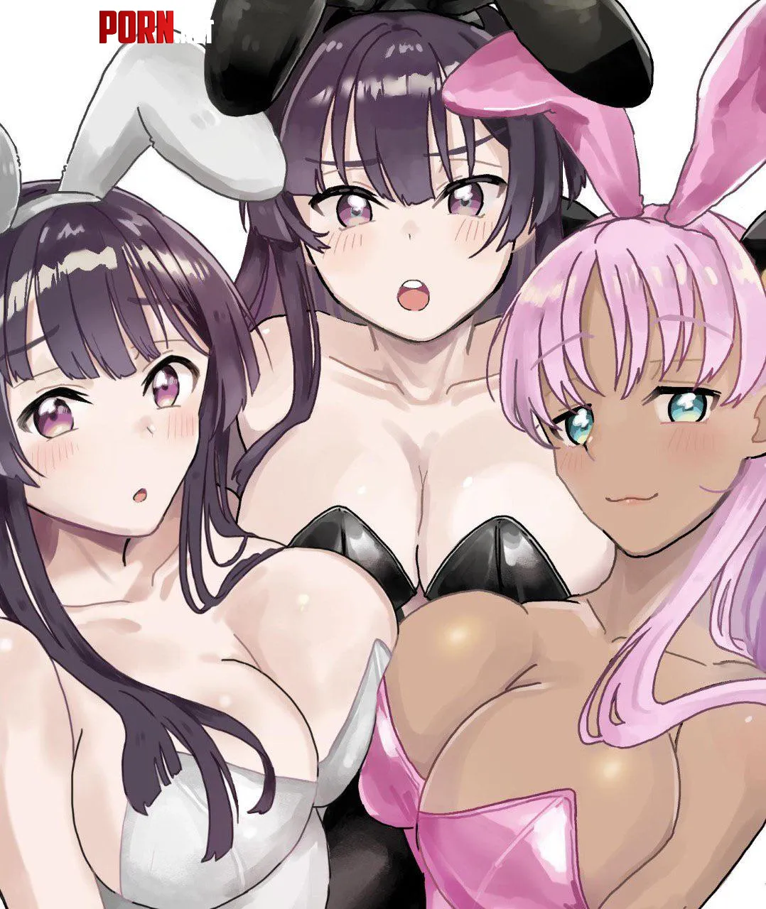 Bunny Sakuya, Sakyra and Catherine [Code Geass] (Rabbit) by HazzyBlushyn