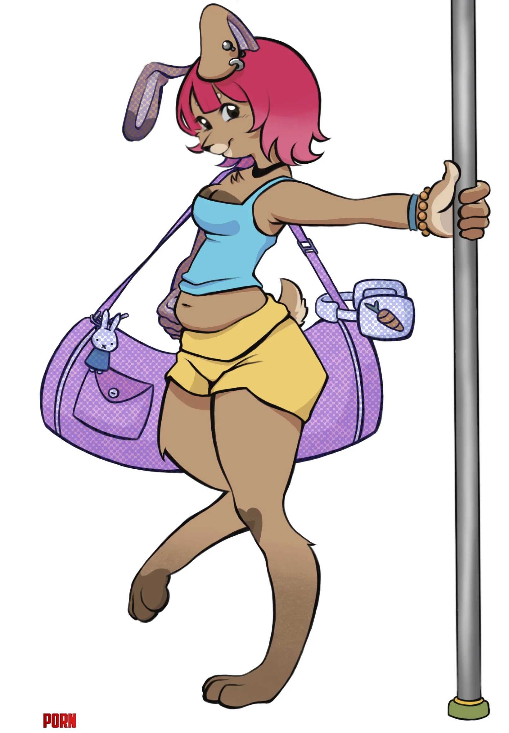 Drew my bunny OC (by me) [q] by Angeltryx