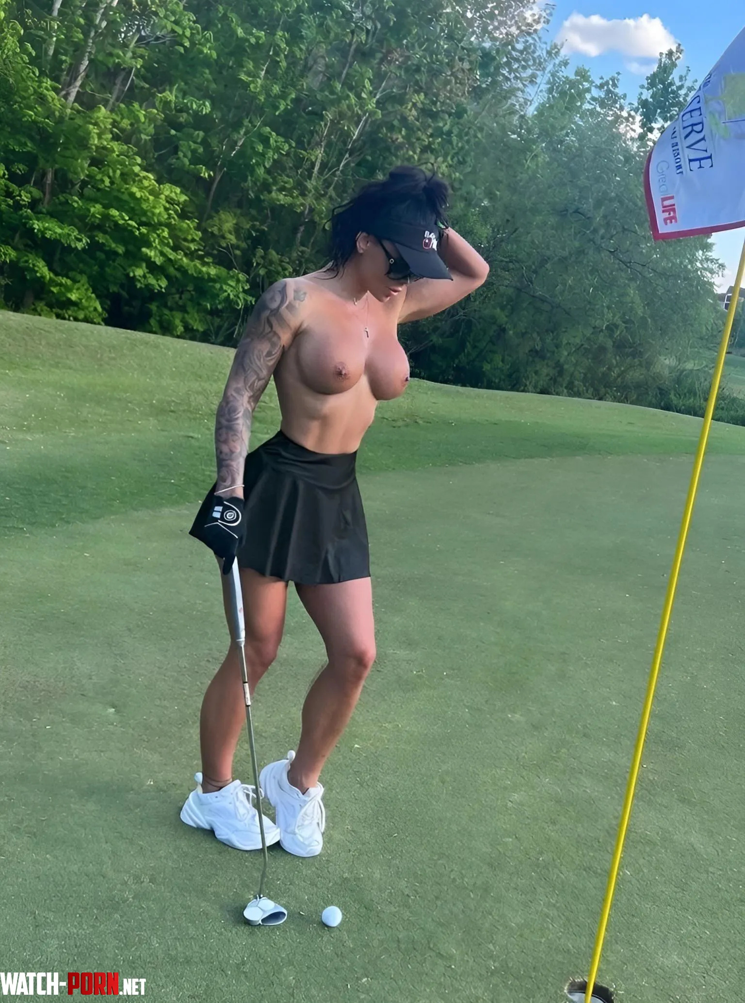 I always play 19 holes with the guys instead of 18 by HisExoticVixen