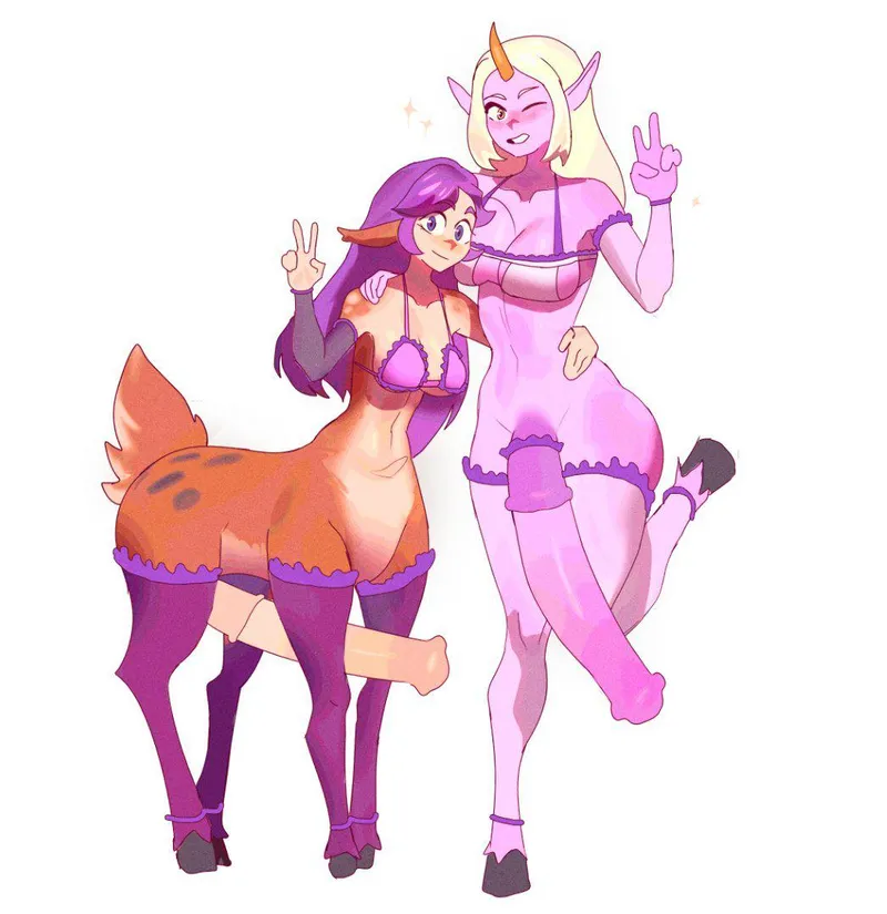 Thumbnail Soraka and Lillia. (Bunnyummi) by Short-Ad224