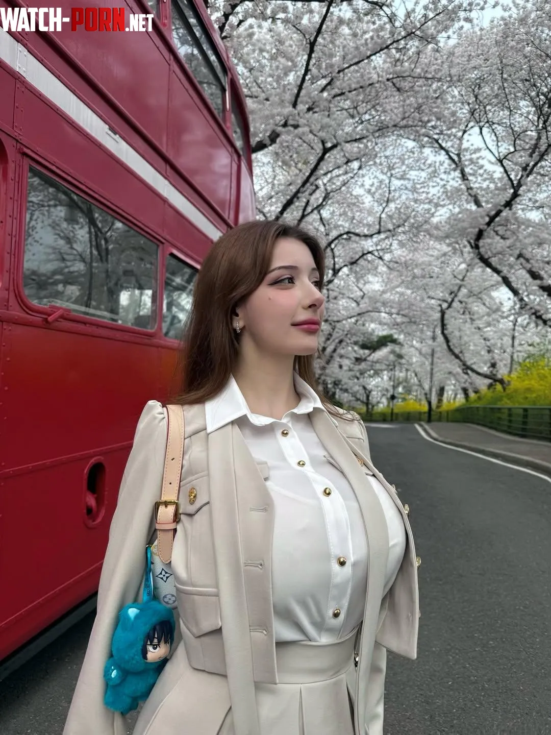 Buttons putting in some Herculean work by ICumOnBras