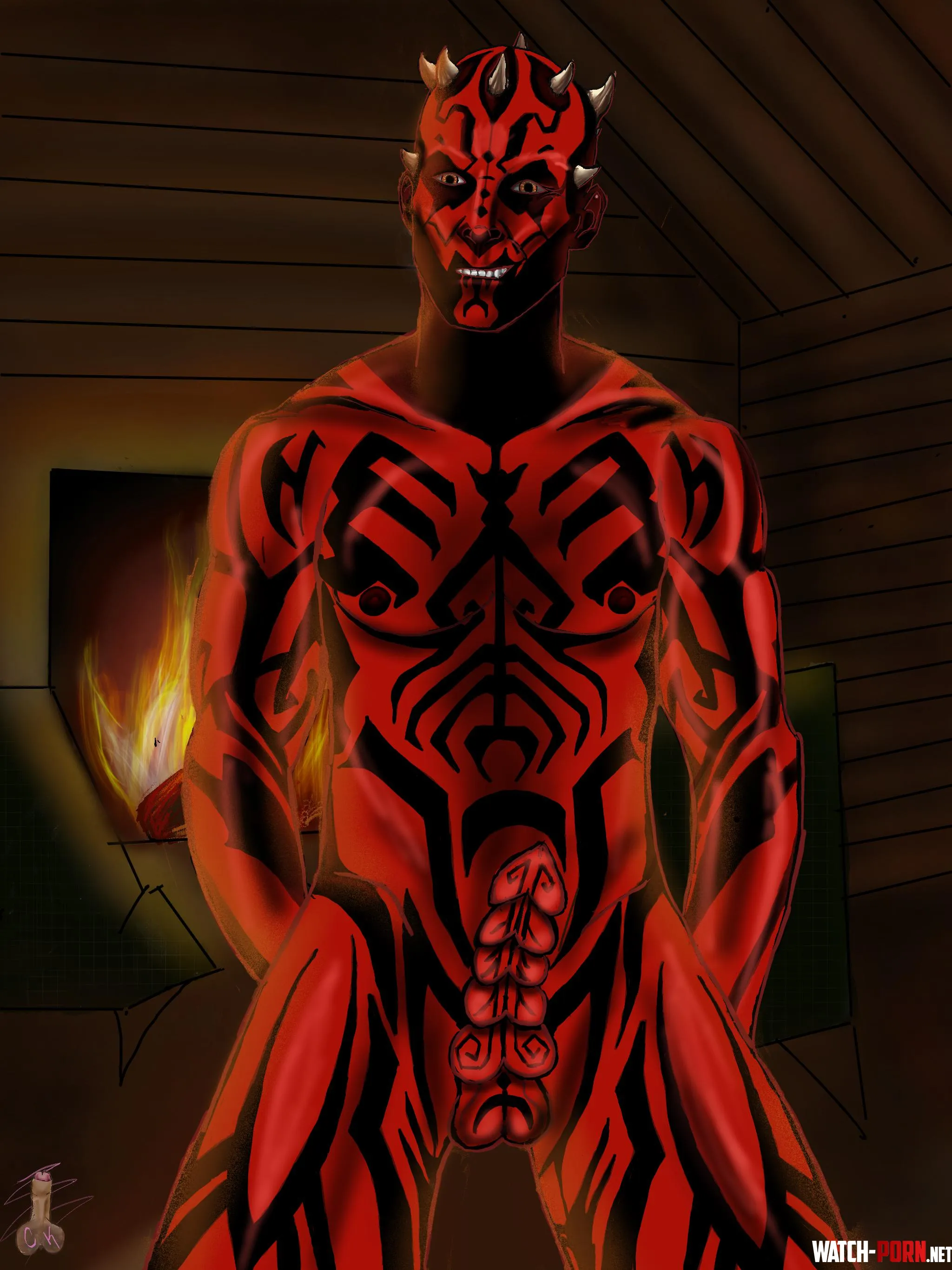 Sunrise. Darth Maul (ChyKhoun) (Myself) by PhilosophyEmpty2293