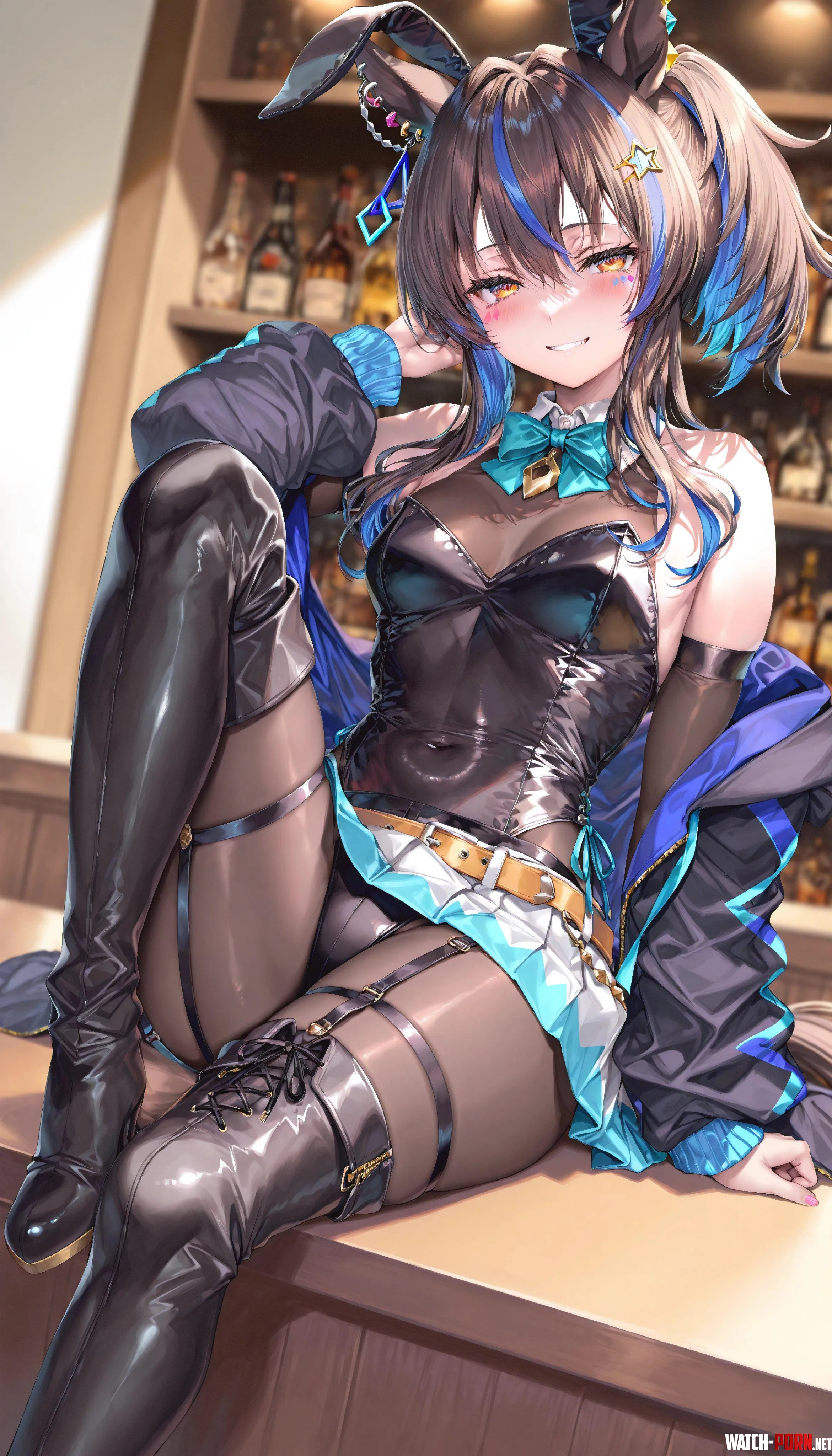 Bar Bunny Helios [Uma Musume] by WoolsonDaSheep