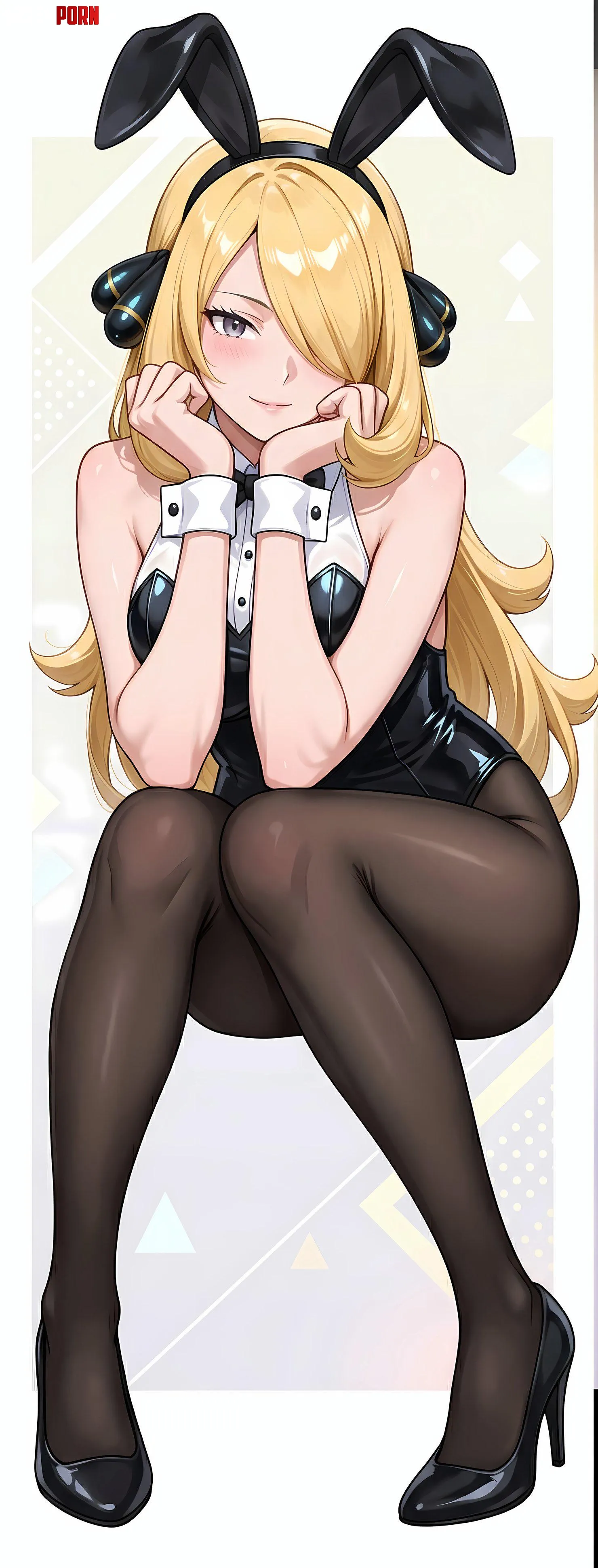 Bunny Cynthia [Pokemon] by WoolsonDaSheep