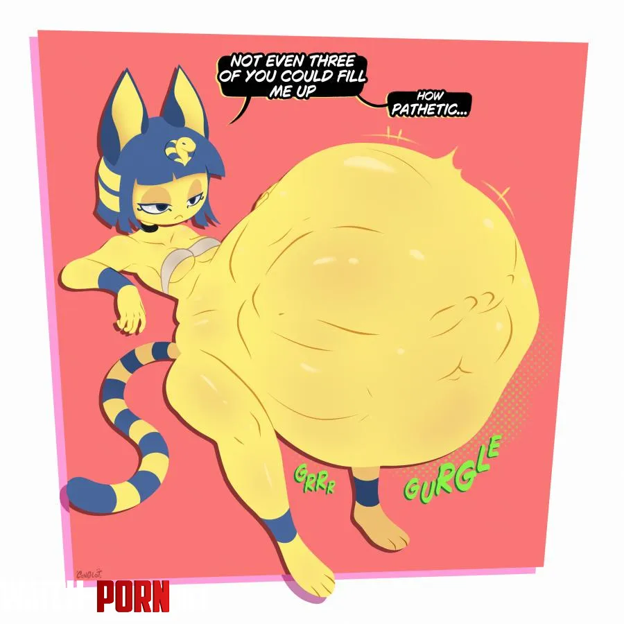 {image} Not enough for Ankha by Conglot on Aryion by Little_Display7982
