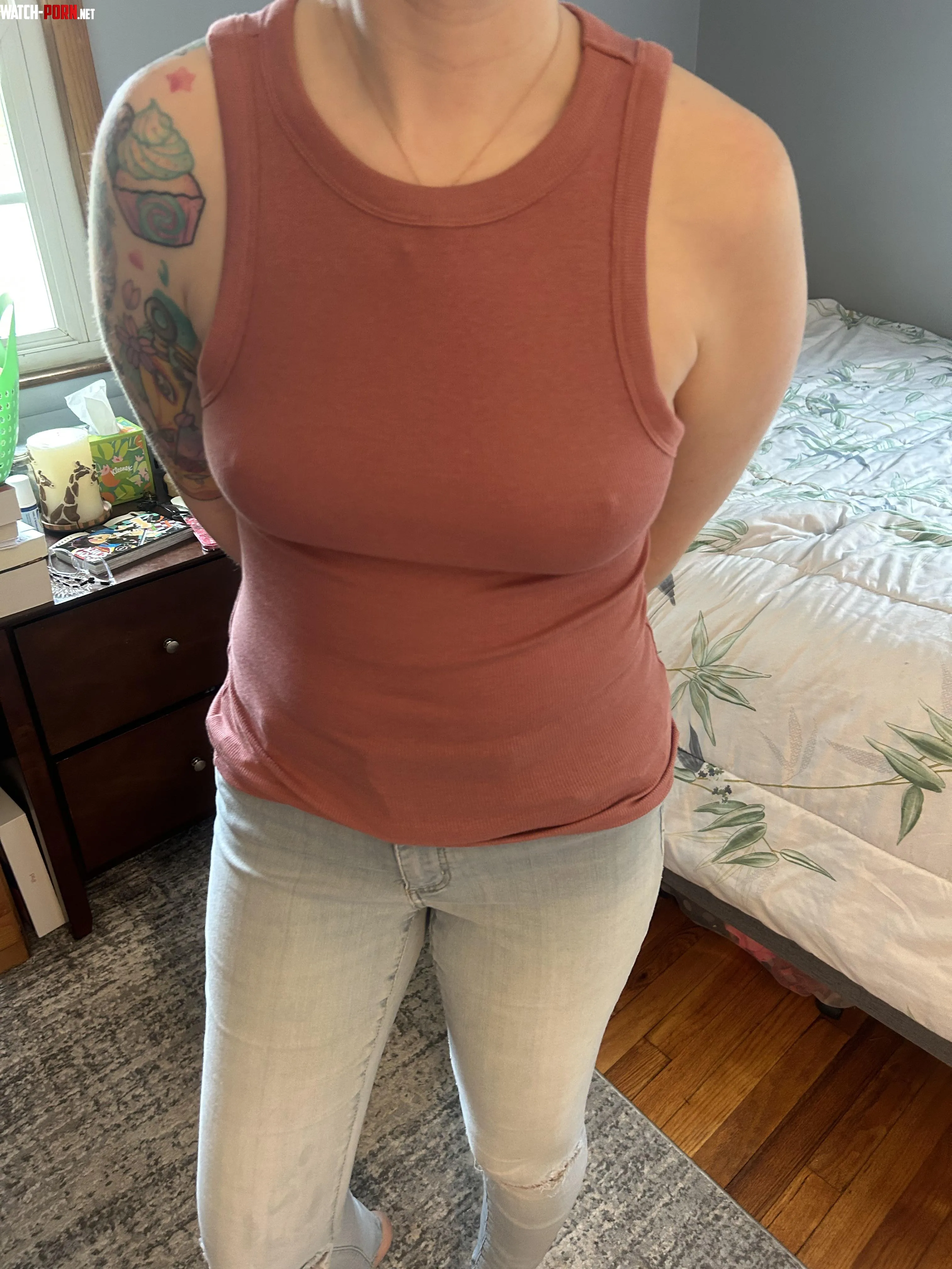 Like if I should be done with bras 🥰 by Fun_Employee_7171