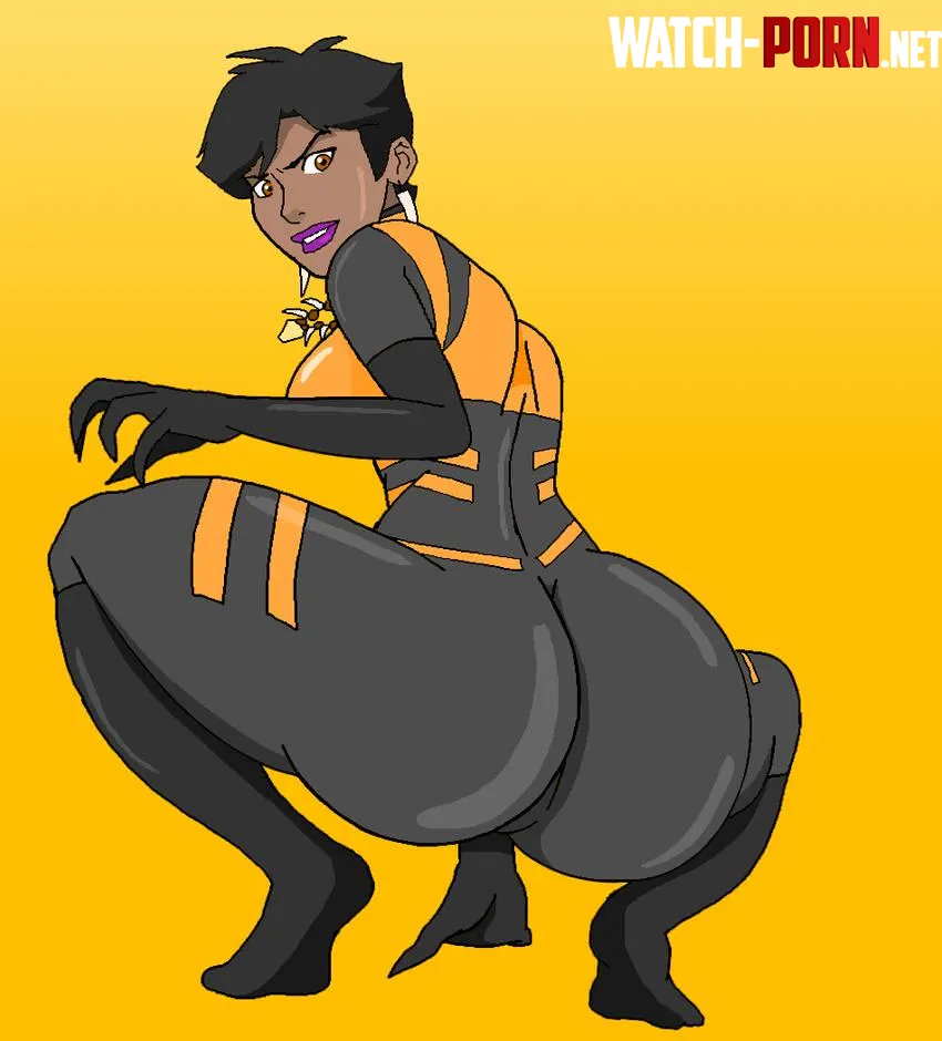 Vixen's fat ass. (ShadowKnight258) [DC] by PJ-The-Awesome