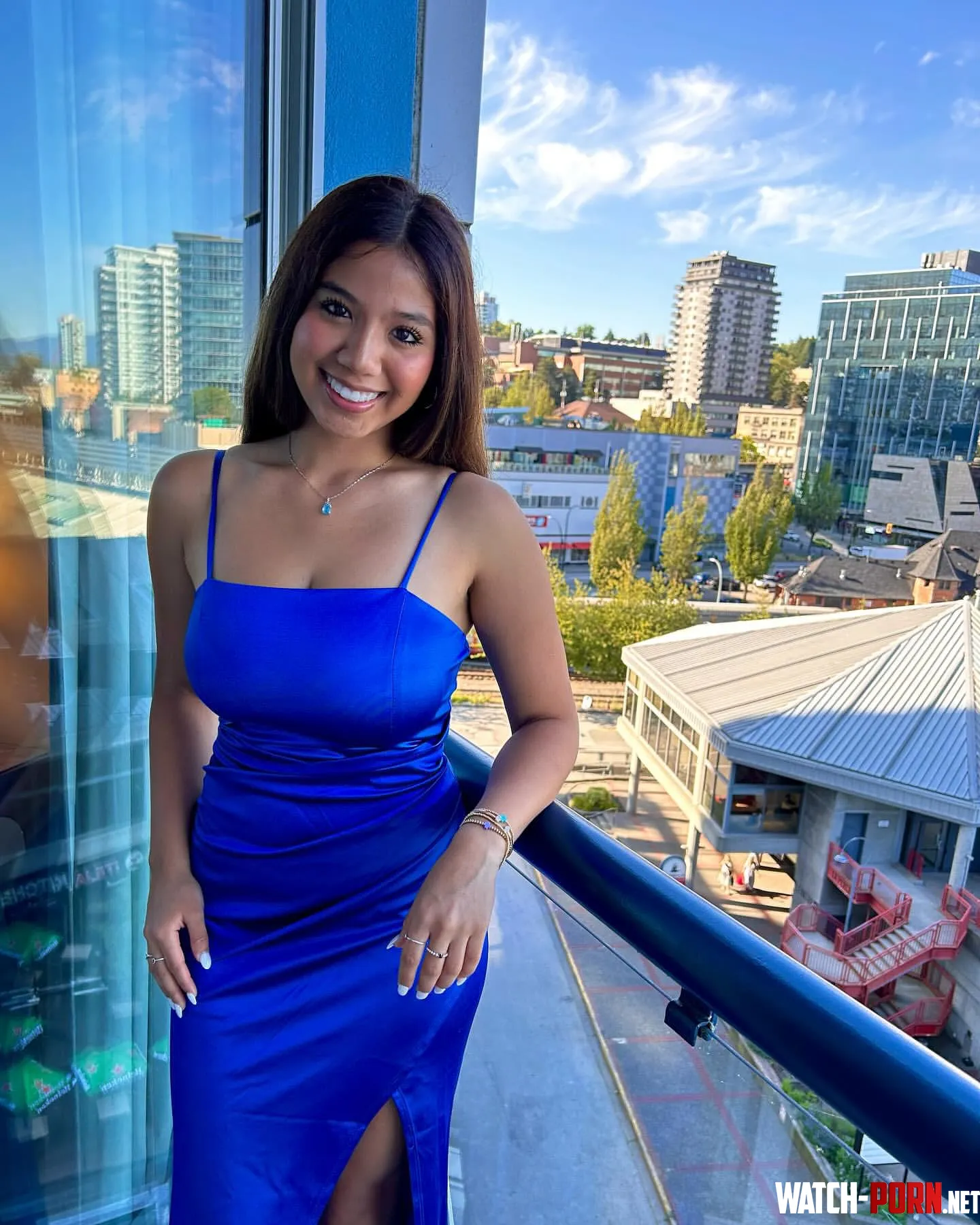 Blue dress by Unlikely-Culture8166