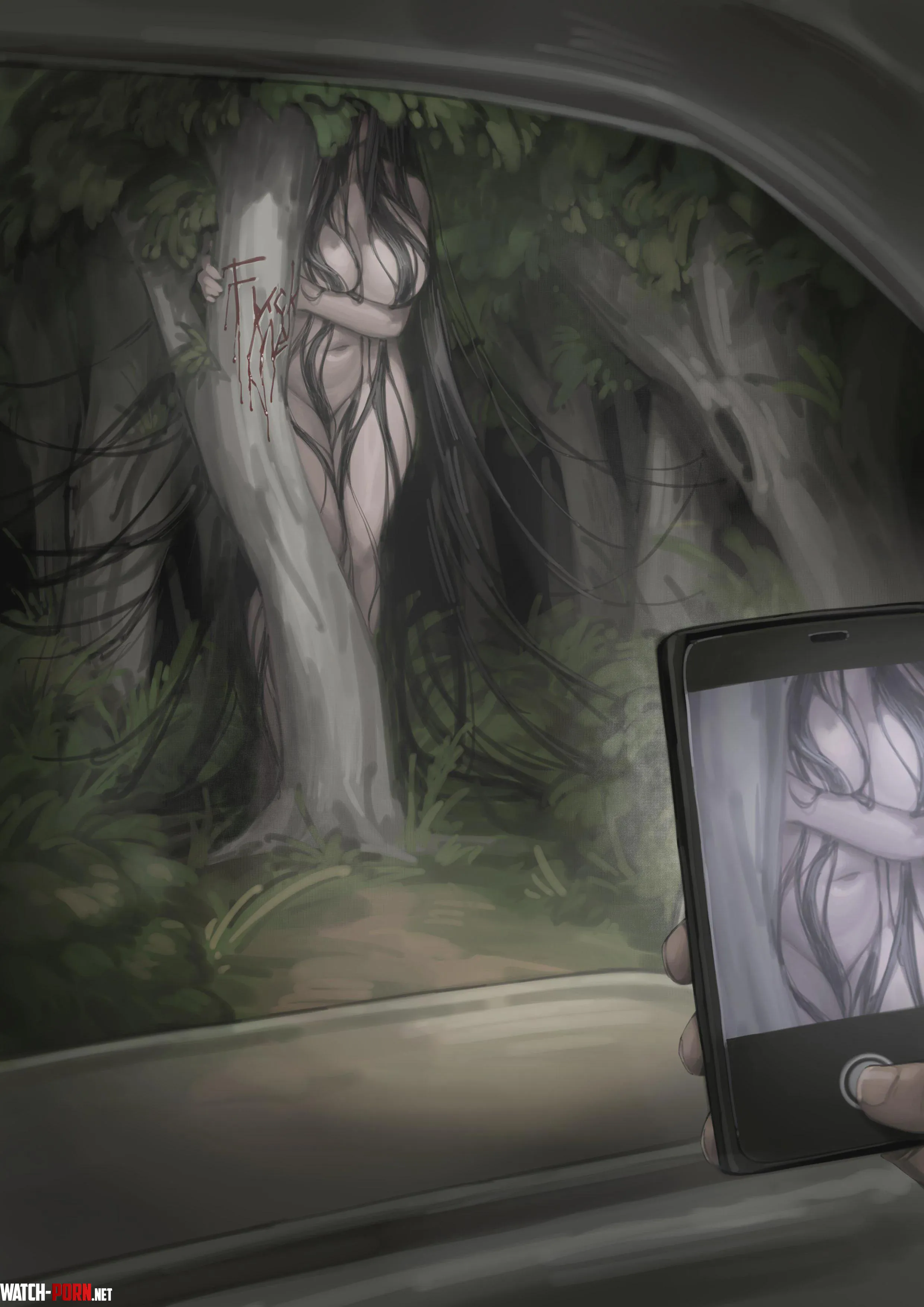 Danger in the woods by soft_murmur